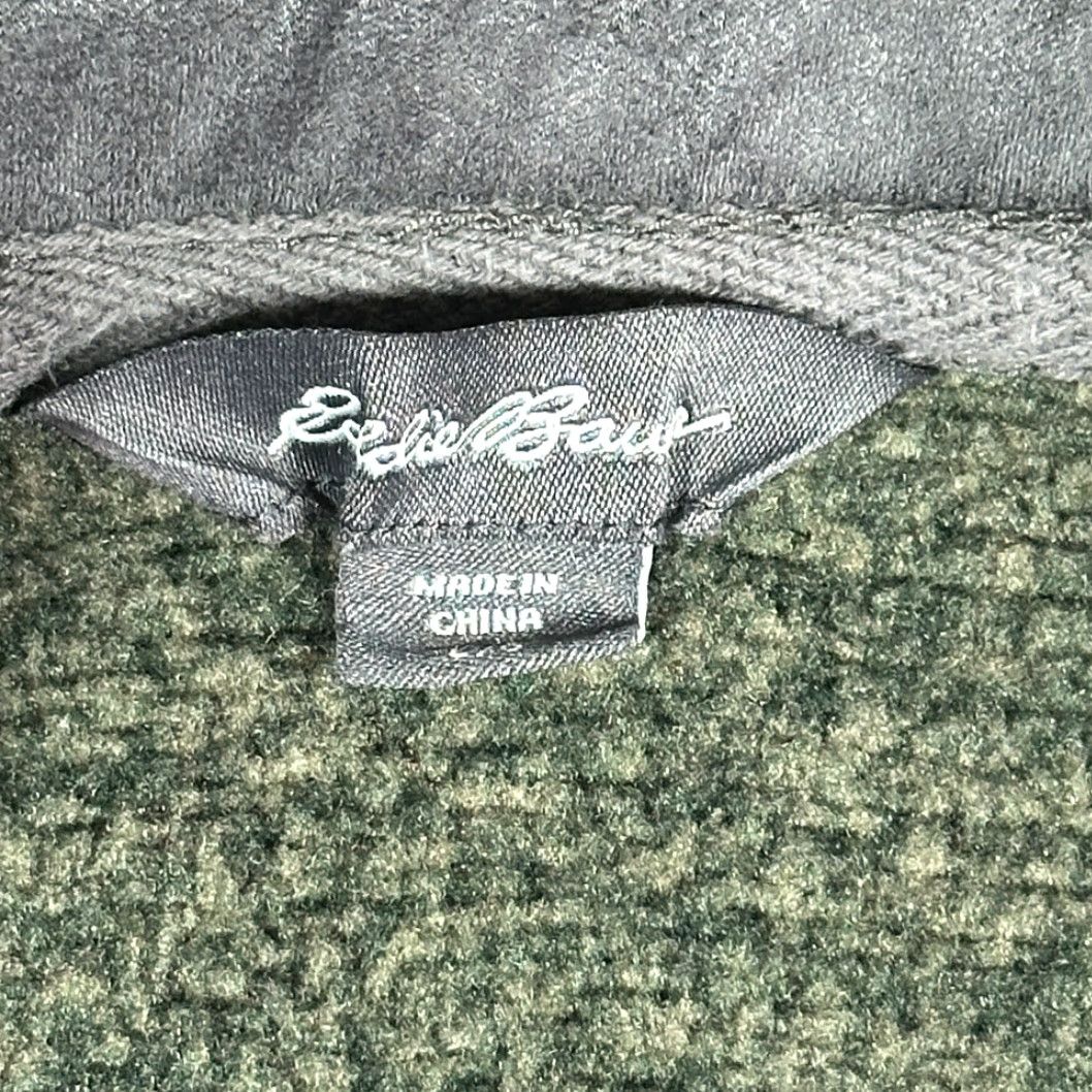 Eddie Bauer VINTAGE Eddie Bauer Sweater Shirt Adult LARGE Brown Green Fleece 1/4 Zip Pocket Pullover Gorp Size US L / EU 52-54 / 3 - 5 Thumbnail