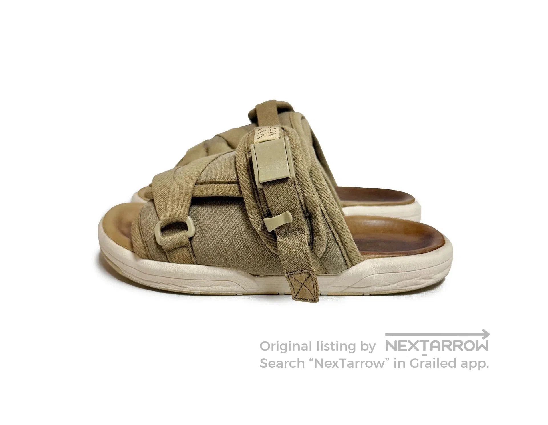 Visvim Green Strappy Sandals Size 9. Size US 9 / EU 42 - 1 Thumbnail