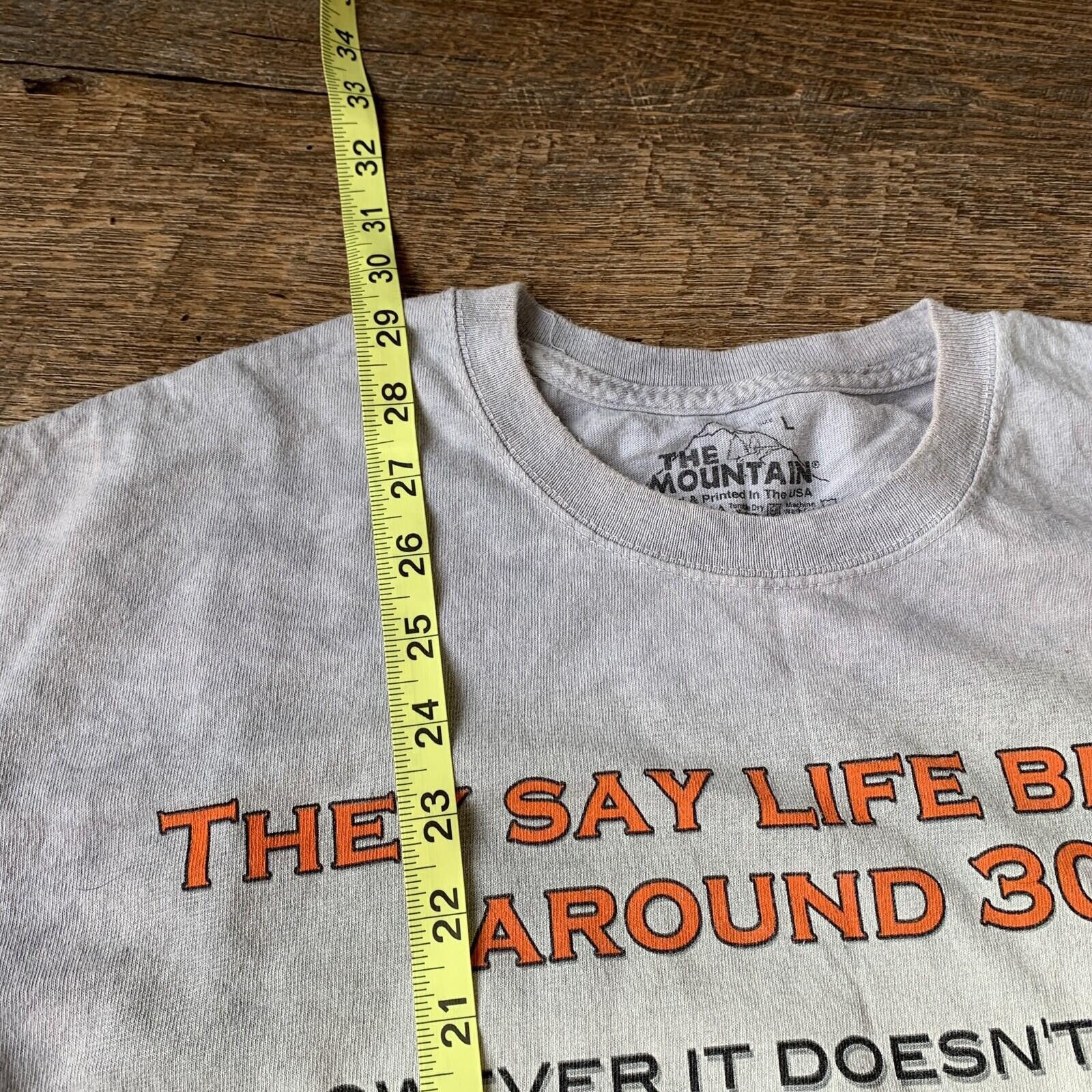 The Mountain Y2K Vintage Mountain Motorcycle T-Shirt SZ L Rare Vintage Size US L / EU 52-54 / 3 - 8 Thumbnail