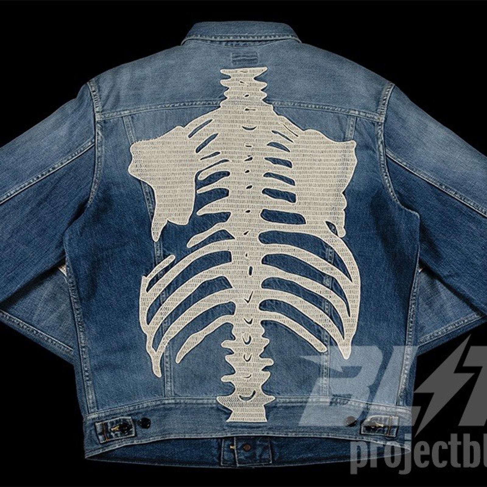 C*w様 Kapital Denim Bone Denim Jacket 骨格デ Blue Bone Kapital Skeleton Denim Jacket