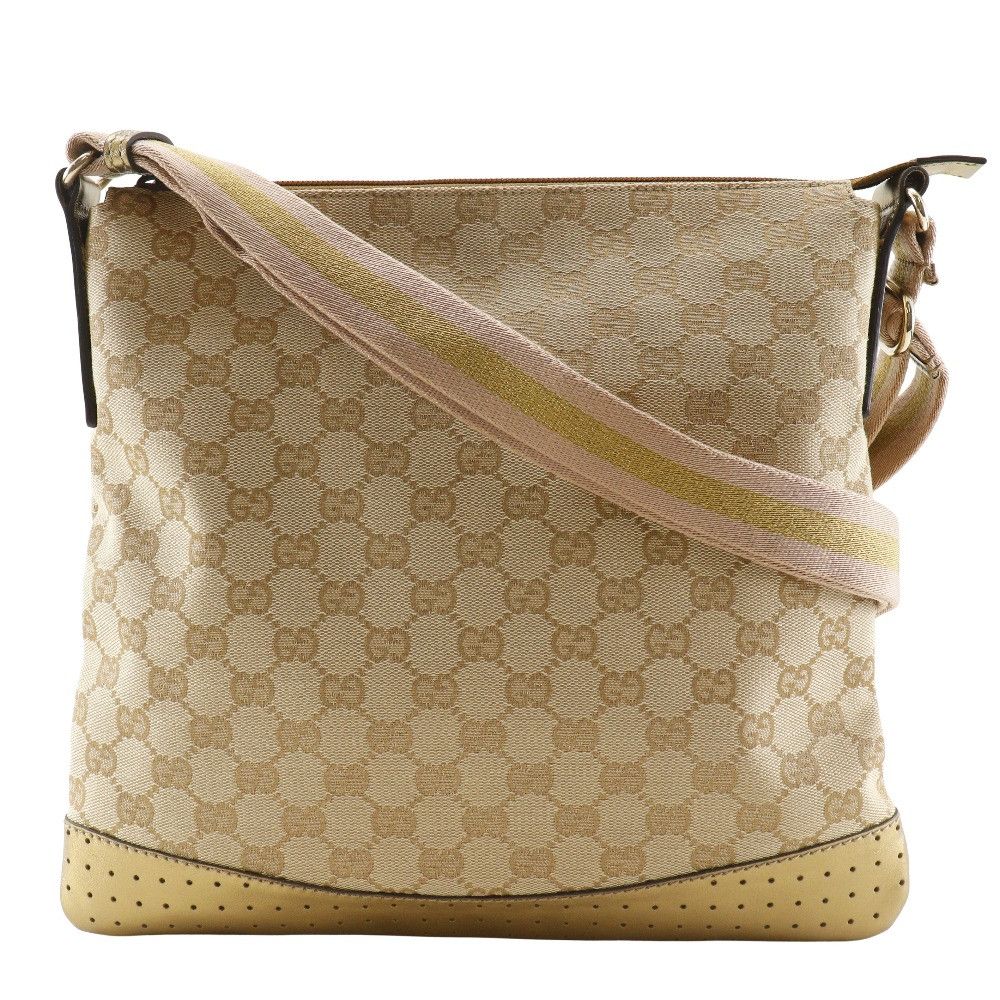 Gucci Gucci Gucci GG Canvas Shoulder Bag Canvas Shoulder Bag 145857 DUTY FREE for USA Size ONE SIZE - 1 Thumbnail