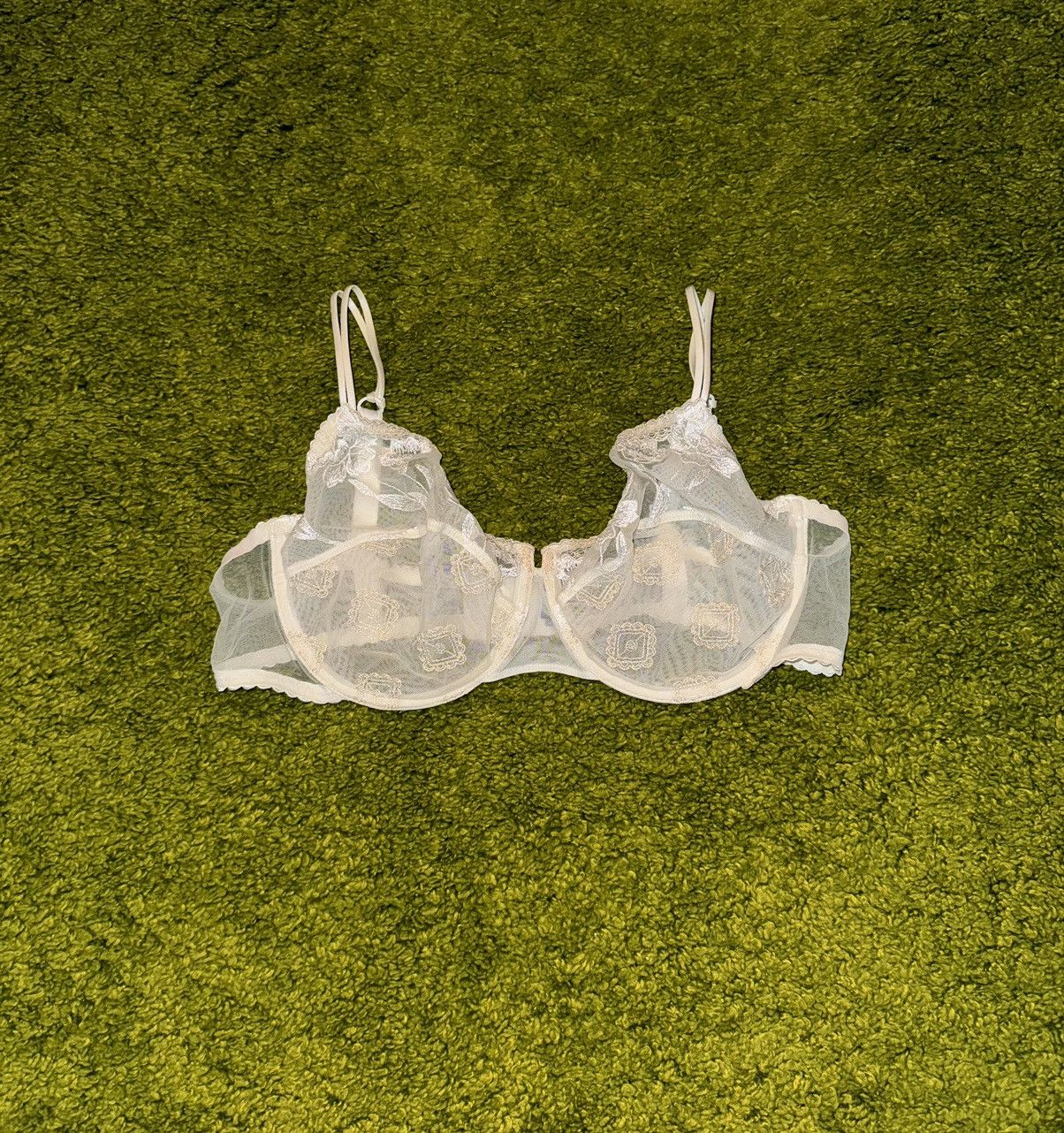 Designer × Vintage × Wolford Wolford mesh bra Size ONE SIZE - 1 Thumbnail