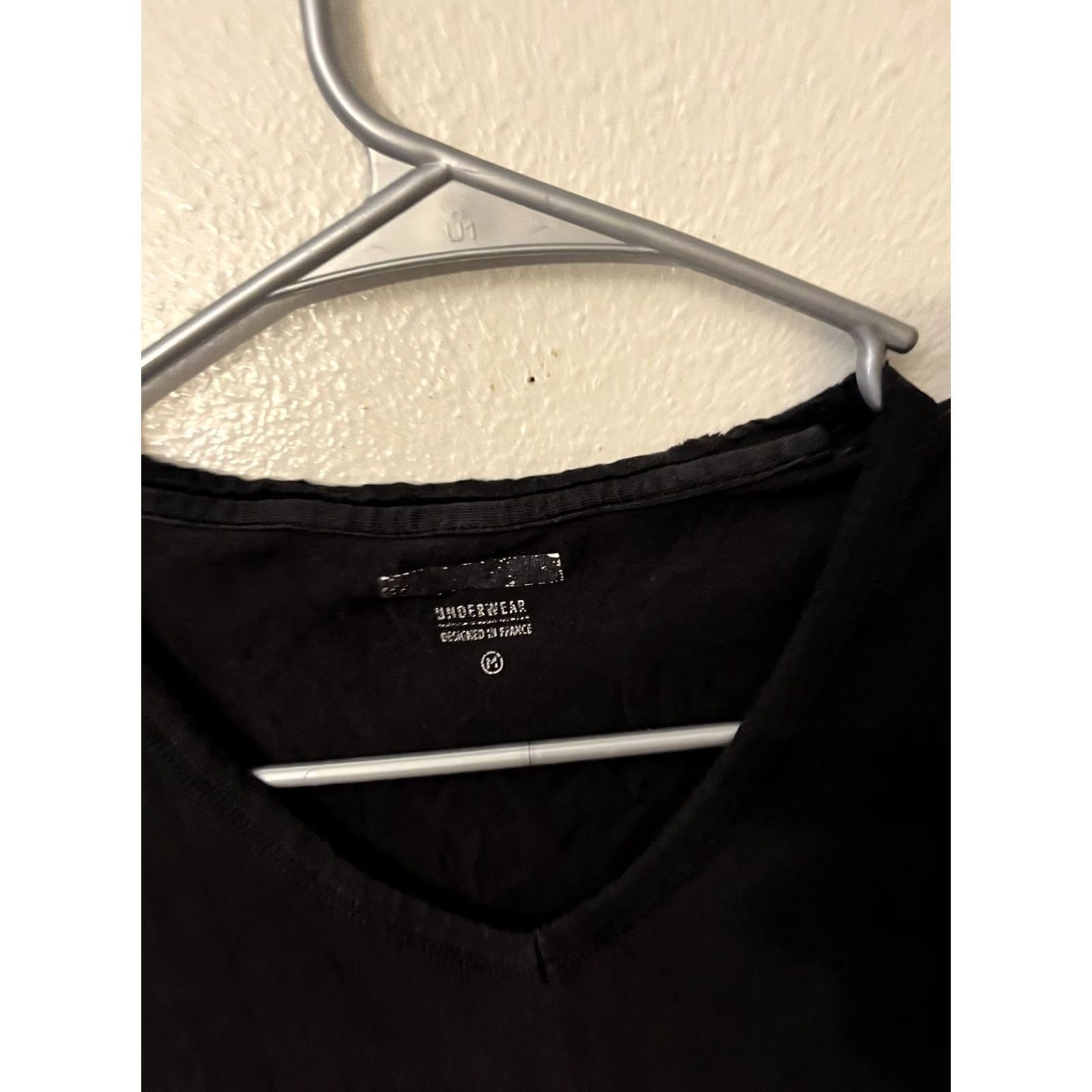 Lacoste Lacoste T-shirt Men's Medium Black Lounge Basic V-Neck Tee Size US M / EU 48-50 / 2 - 3 Thumbnail