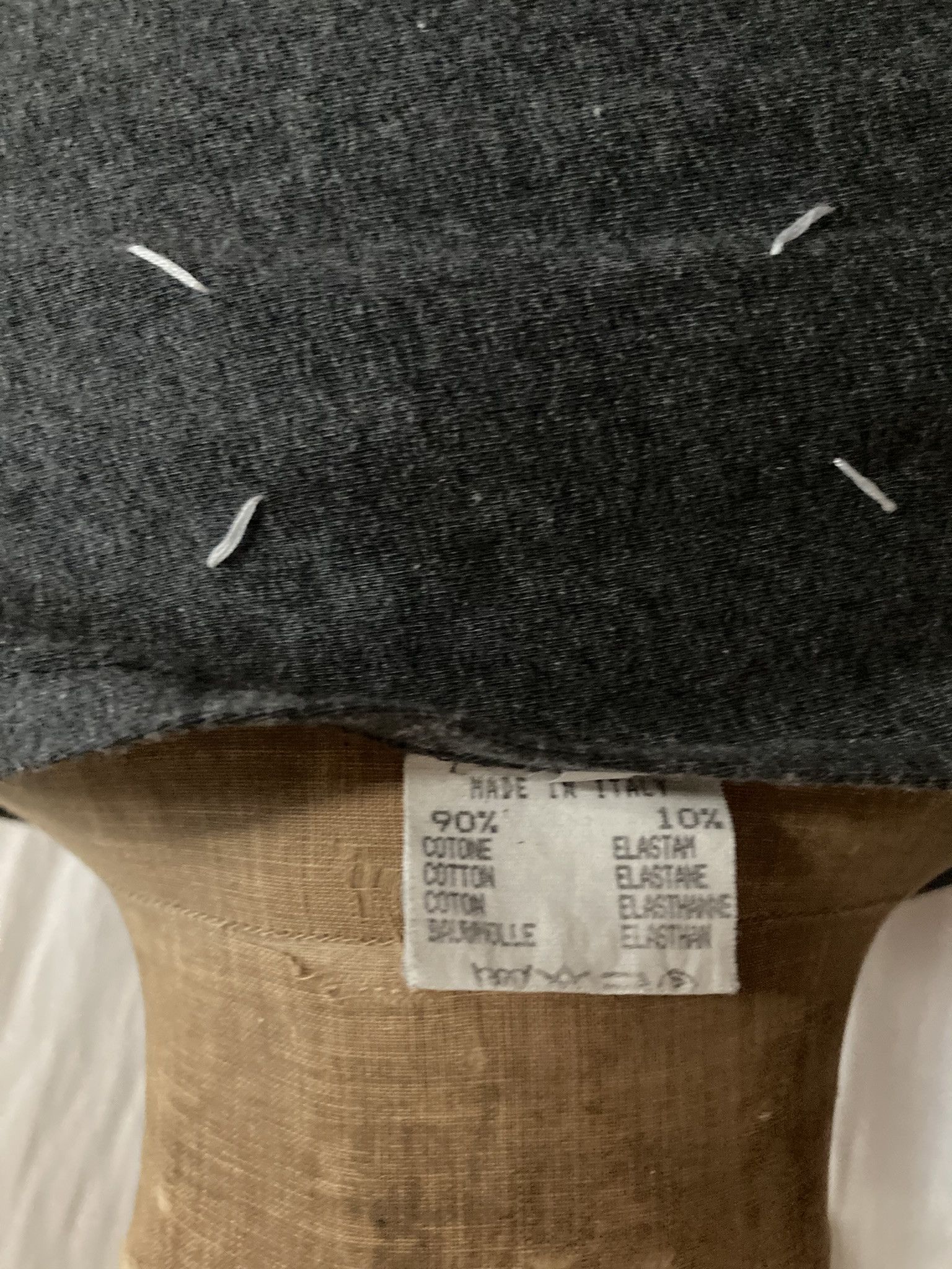 Maison Margiela FW98 Margiela grey jumper with spiralling zipper Size L / US 10 / IT 46 - 5 Thumbnail
