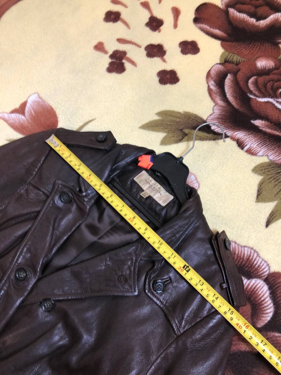 Karen Millen Perfectly Tailored Karen Millen Leather Jacket, Size M / US 6-8 / IT 42-44 - 5 Thumbnail