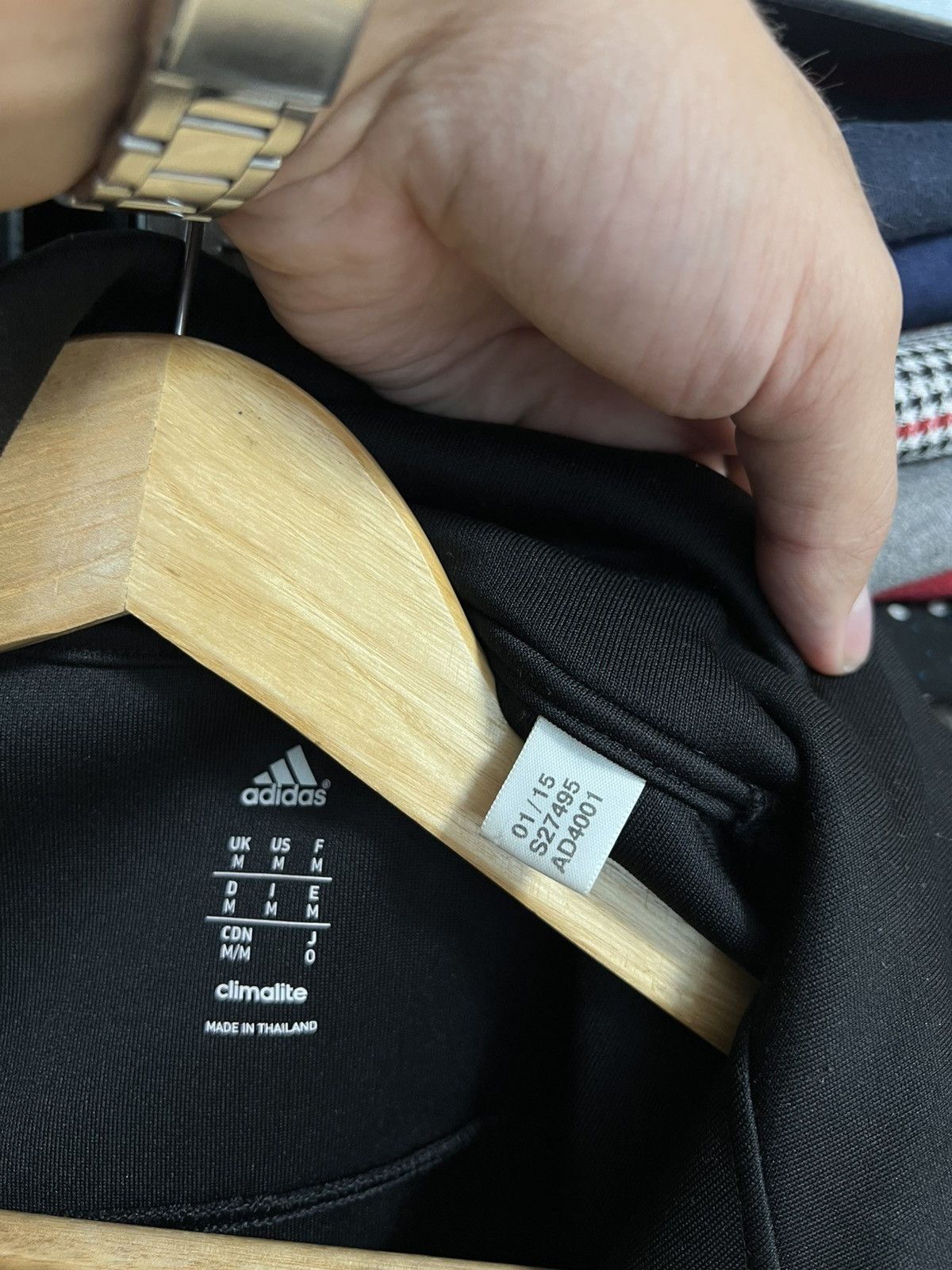 Adidas Adidas Y-3 Roland Garros Black Zip Up Track Jacket Size M Size US M / EU 48-50 / 2 - 7 Thumbnail