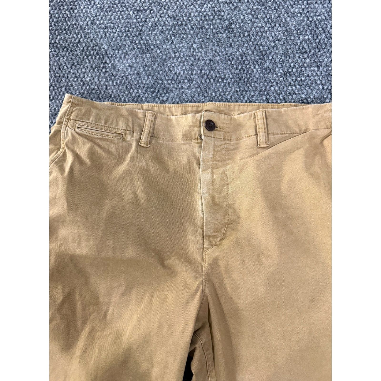 American Eagle Outfitters American Eagle Outfitters Pants Mens 36x29 Beige Straight Chino Casual Regular Baggy? Size US 36 / EU 52 - 5 Thumbnail