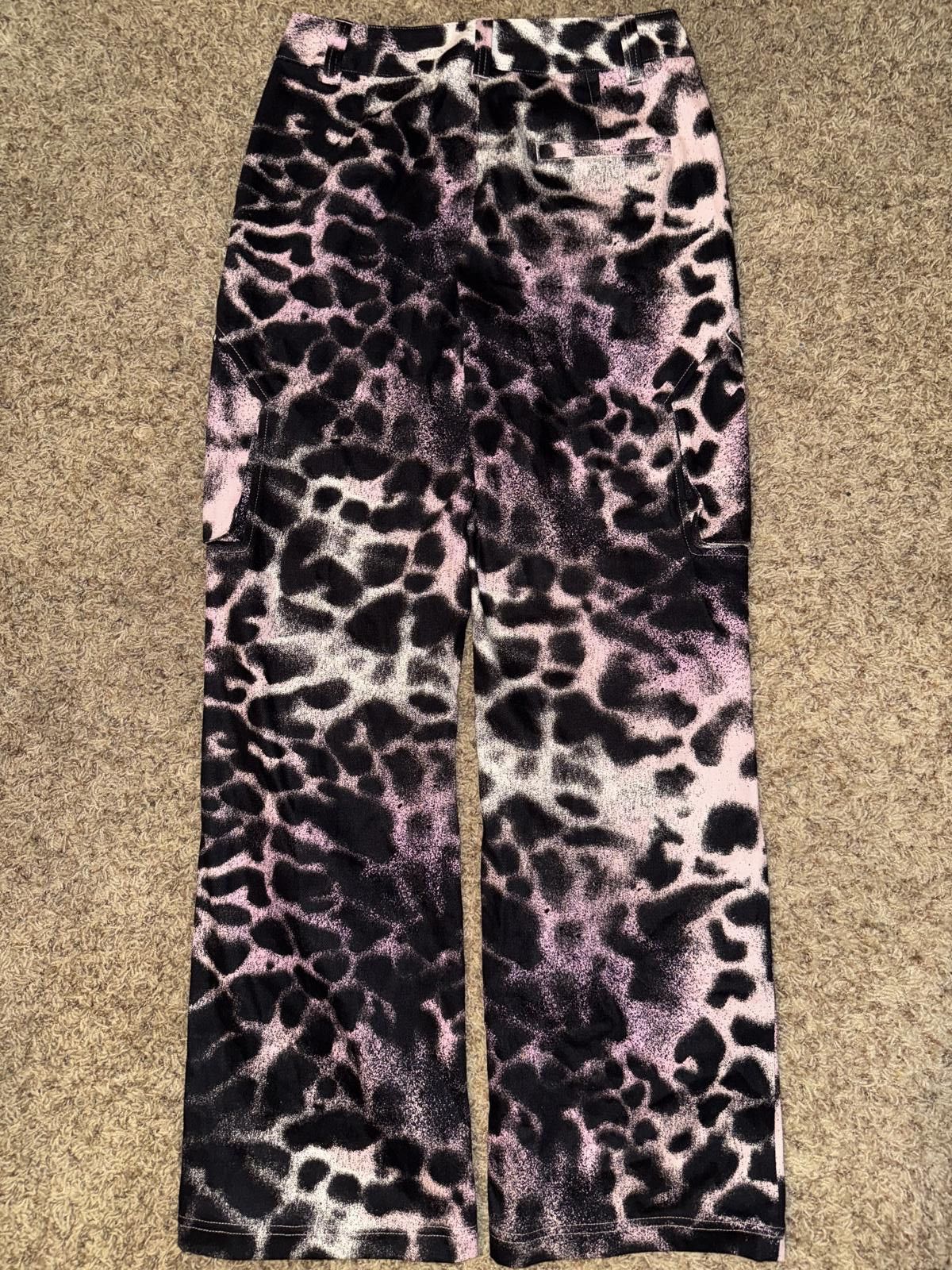 Nike Air Jordan Chicago Women's Animal Printed Pants Sample Size 28" / US 6 / IT 42 - 8 Thumbnail