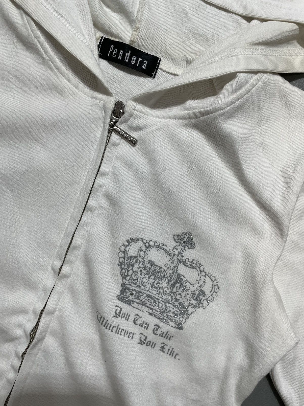 Hysteric Glamour Japanese y2k Crown Poem Hoodie gothic style Size M / US 6-8 / IT 42-44 - 3 Thumbnail