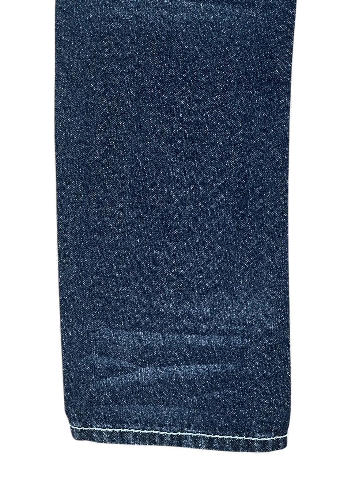 Japanese Brand × Vintage Vintage Japanese Brand Blue Moon Blue Jeans 2000s Size US 26 / EU 42 - 5 Thumbnail