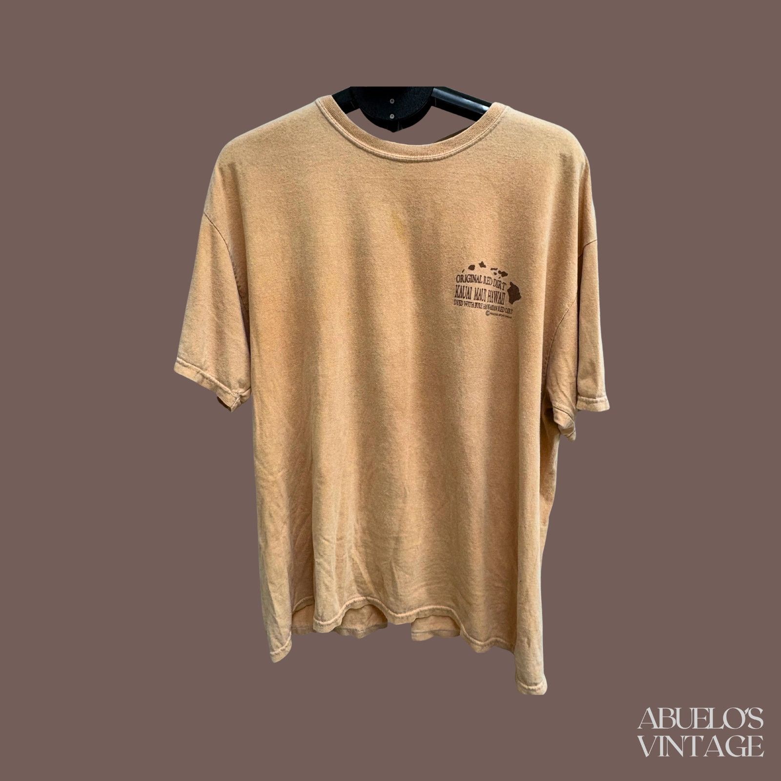 Gildan VTG Hawaii Gecko Graphic Tee | Kauai Maui Red Dirt Size US XL / EU 56 / 4 - 1 Thumbnail