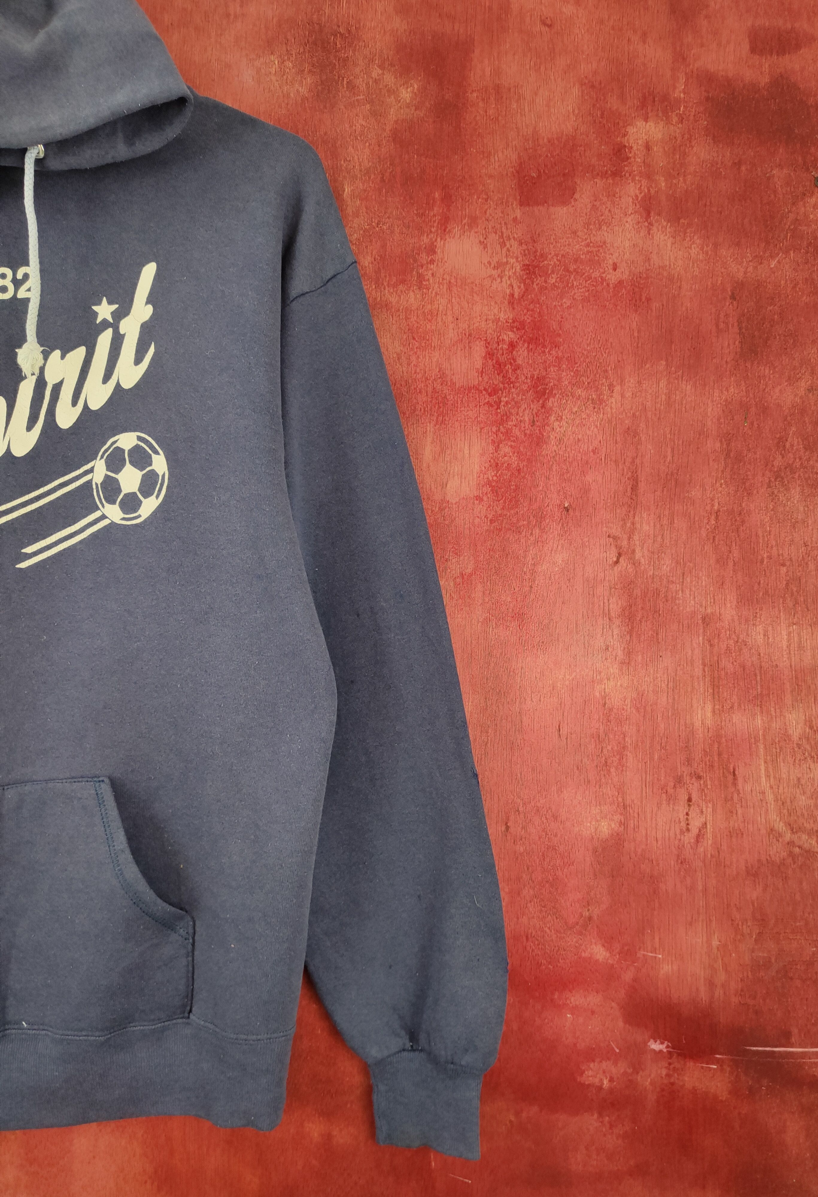 Vintage 82' Hamilton Spirit vintage Faded Hoodie Sweatshirts #S2130 Size US XL / EU 56 / 4 - 6 Thumbnail