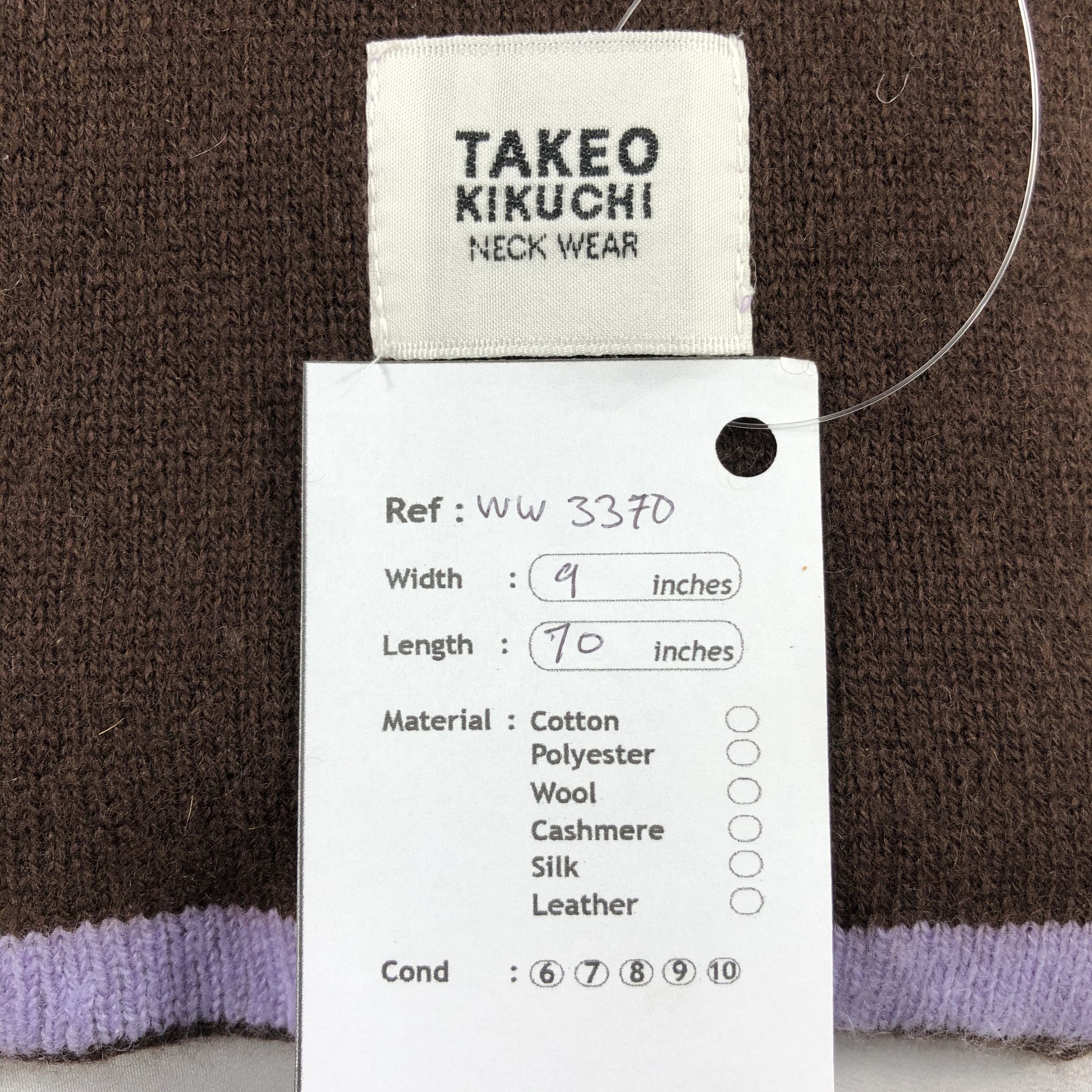 Takeo Kikuchi Vintage Takeo Kikuchi Scarf - WW3370 Size ONE SIZE - 4 Thumbnail