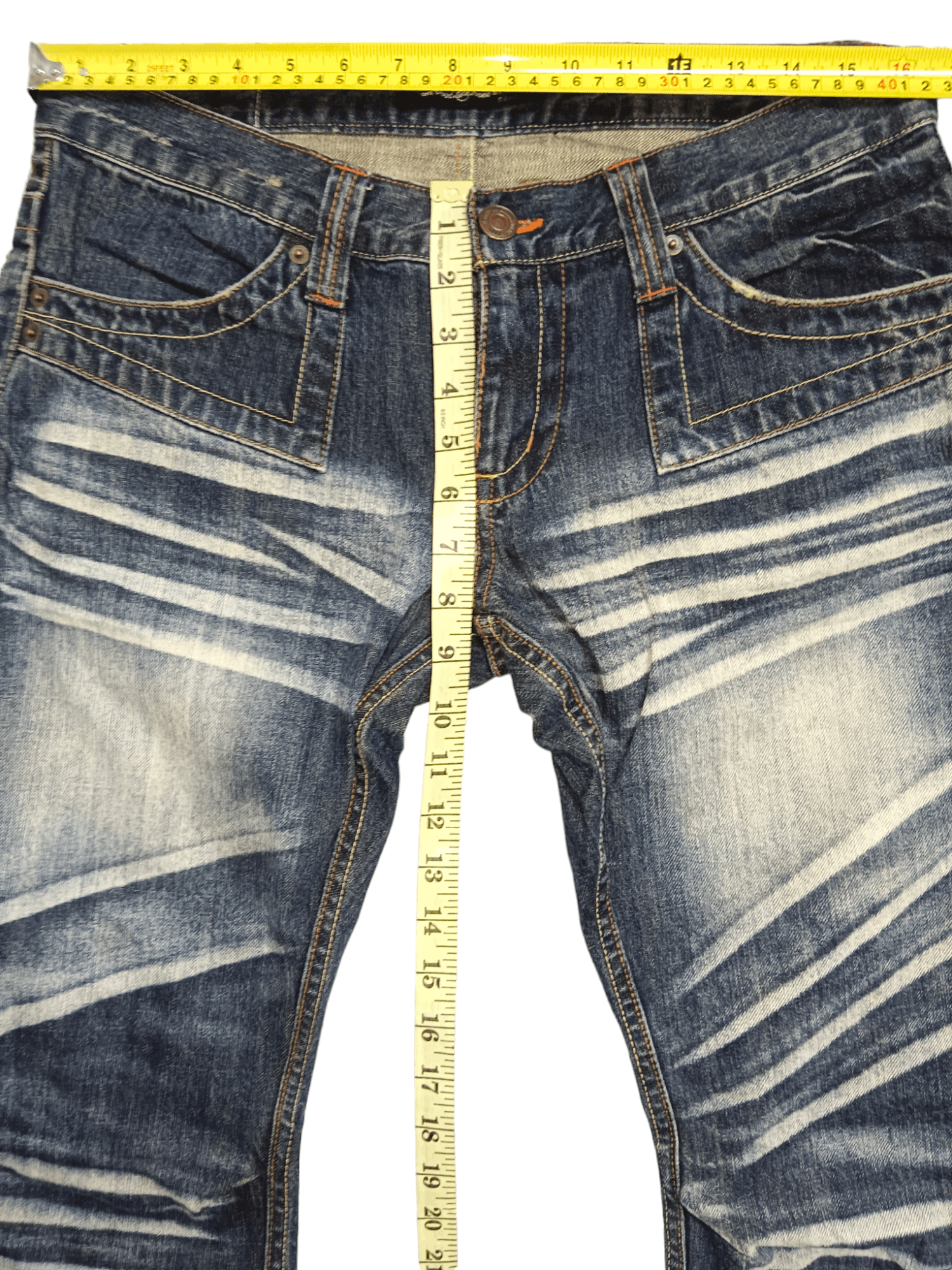 Root Three Clawmark Low Rise Super Flare Denim