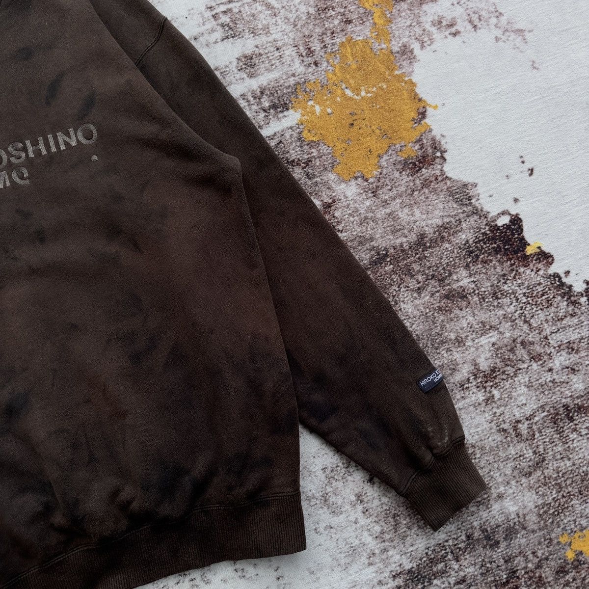 Hiroko Koshino Homme VINTAGE HIROKO KOSHINO HOMME EMBROIDERY LOGO TIE DYE Size US L / EU 52-54 / 3 - 5 Thumbnail
