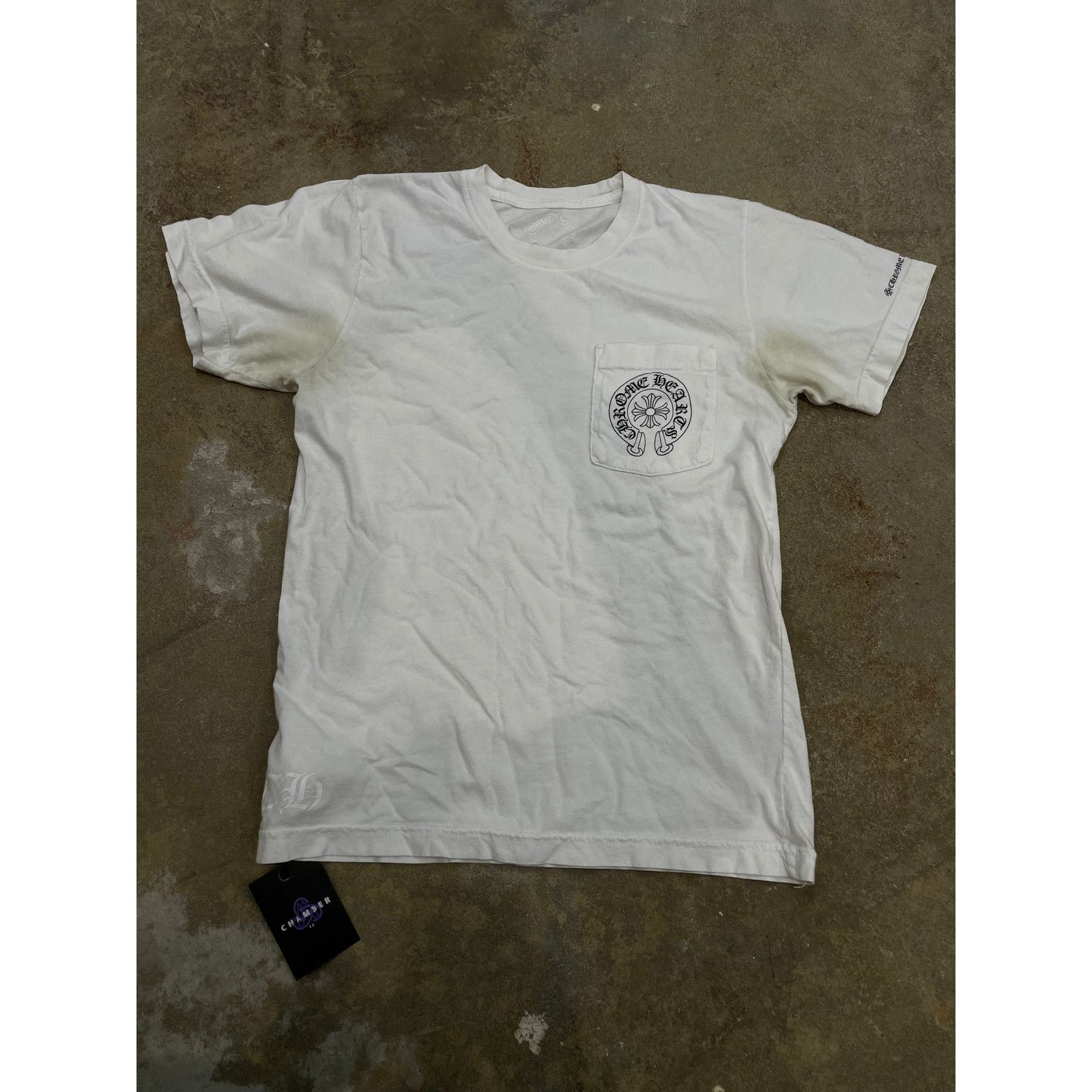 Chrome Hearts Horseshoe outlet Tee White - Medium