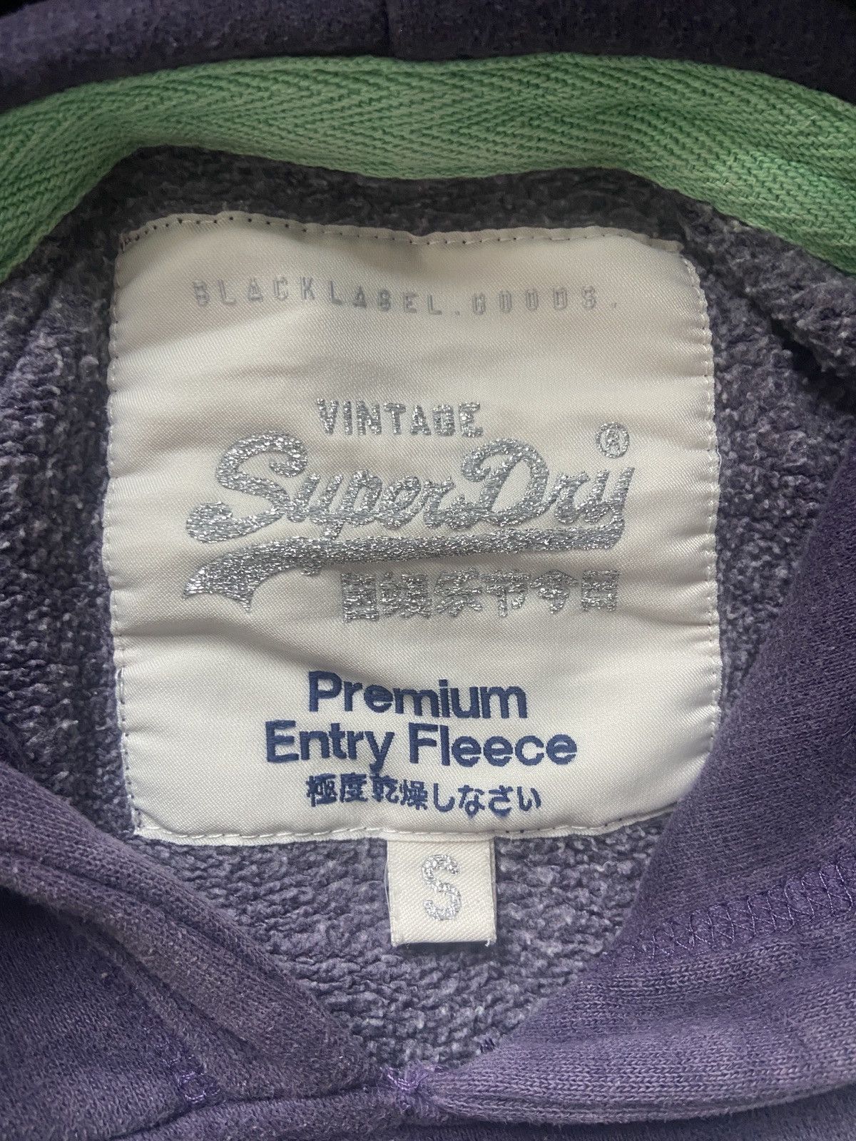 Superdry SuperDry vintage purple hoodie Size US S / EU 44-46 / 1 - 3 Thumbnail