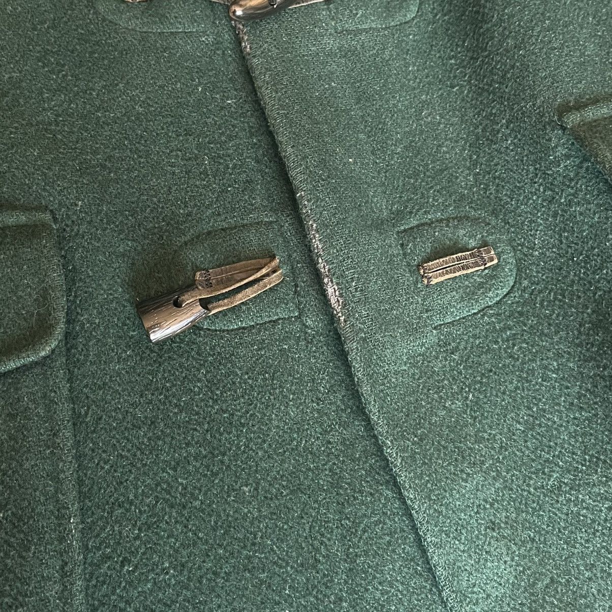Gloverall Vintage Gloverall The Original Duffle Pea Coat Wool Green Size US XL / EU 56 / 4 - 16 Thumbnail