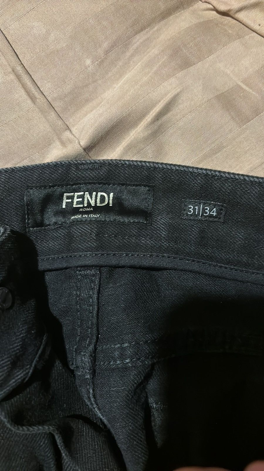 FENDI DOUBLE F JEANS