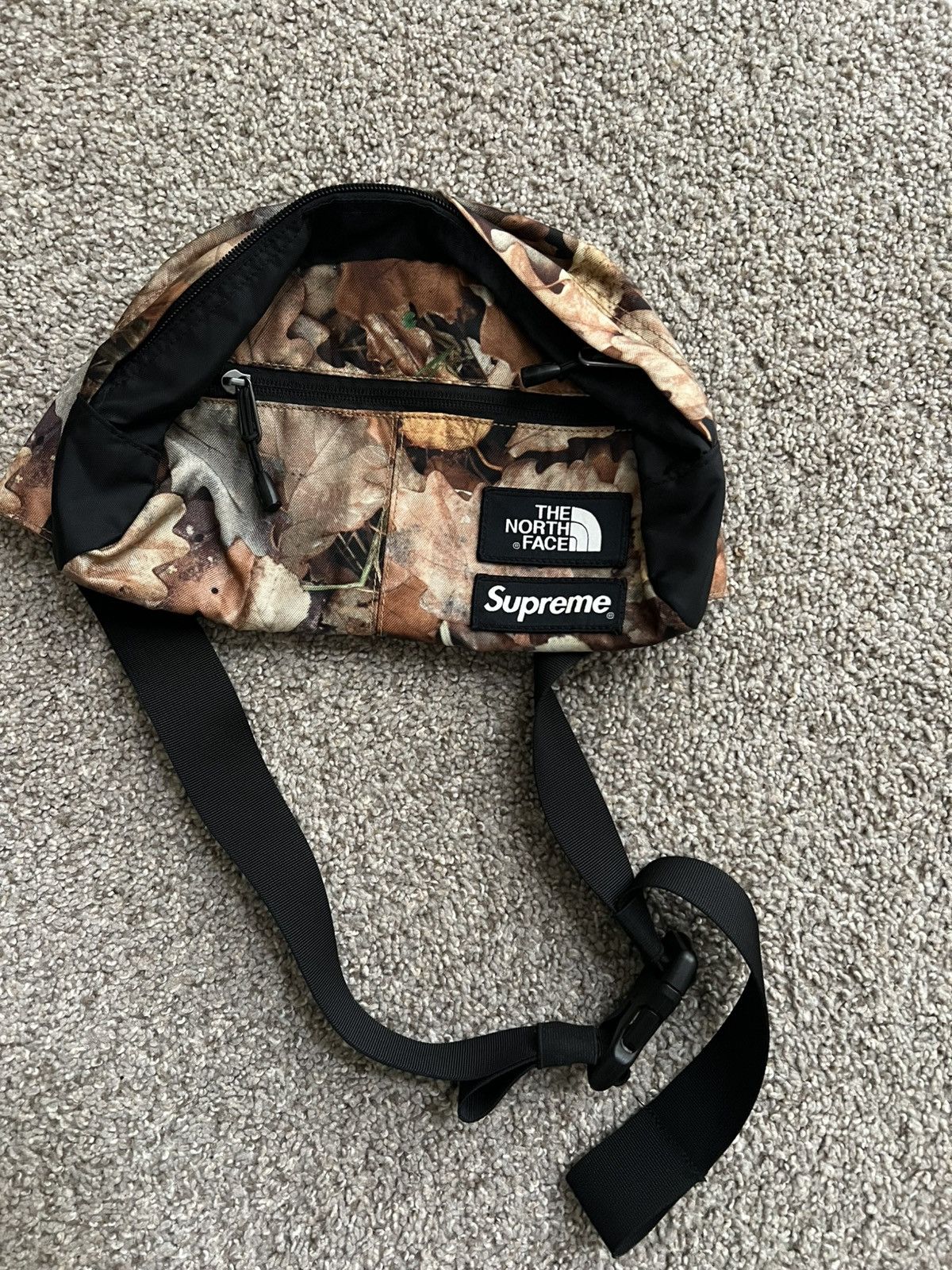Supreme × The North Face Supreme x TNF - Tree Camo Waist Bag | Grailed