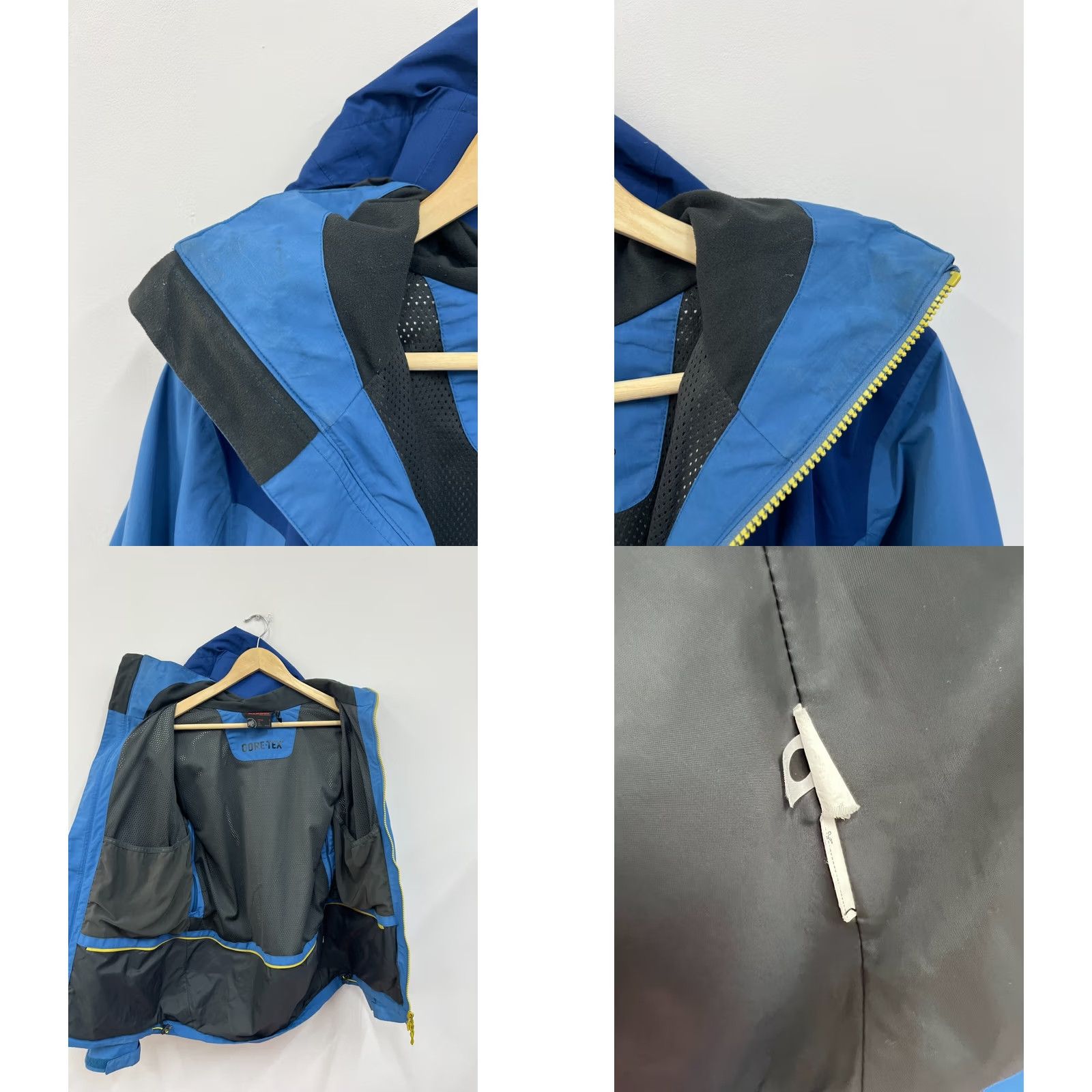 Mammut Mammut Trovat Gore-tex Jacket Mens S Blue Waterproof Jacket Size US S / EU 44-46 / 1 - 8 Thumbnail