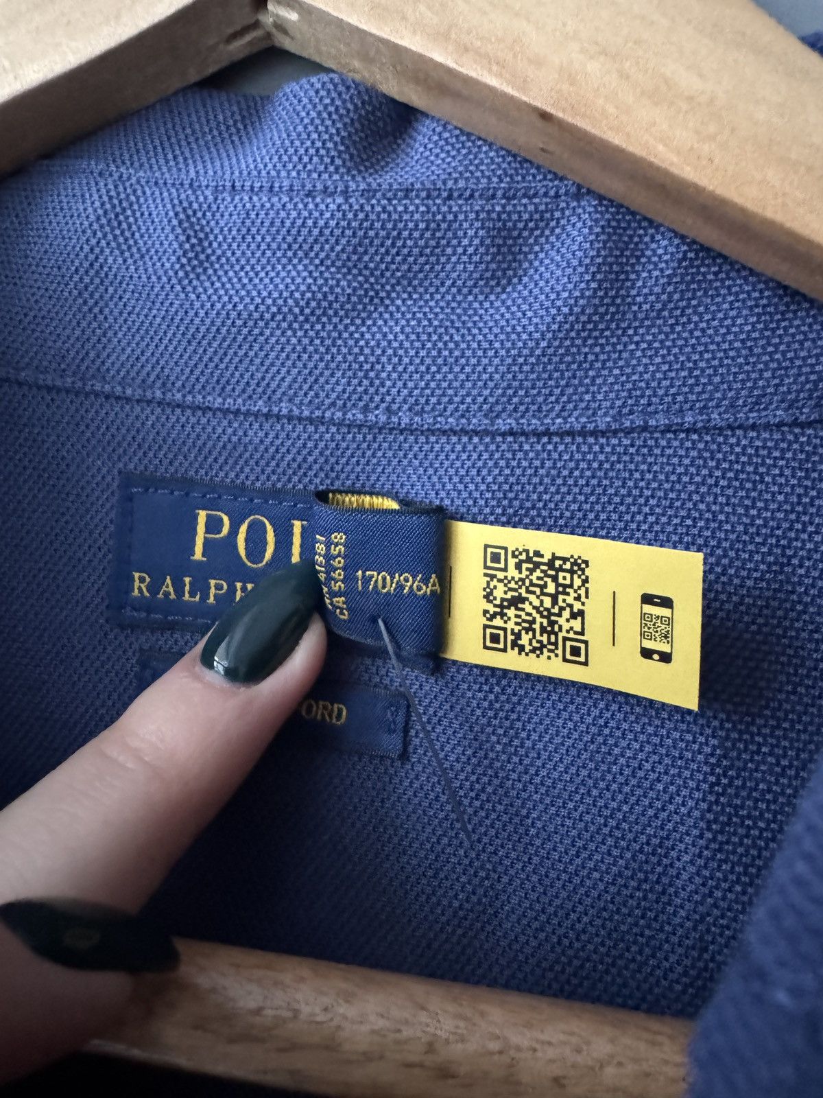 Polo Ralph Lauren × Vintage Polo Ralph Lauren Striped Classic Fit White Blue Shirt Size L / US 10 / IT 46 - 6 Thumbnail