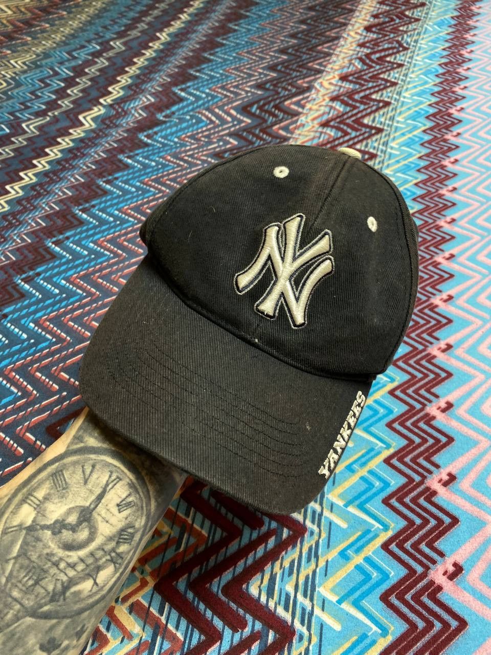 47 Brand Hats 47 Brand big logo Vintage New York Yankees Cap Y2K Size ONE SIZE - 7 Thumbnail