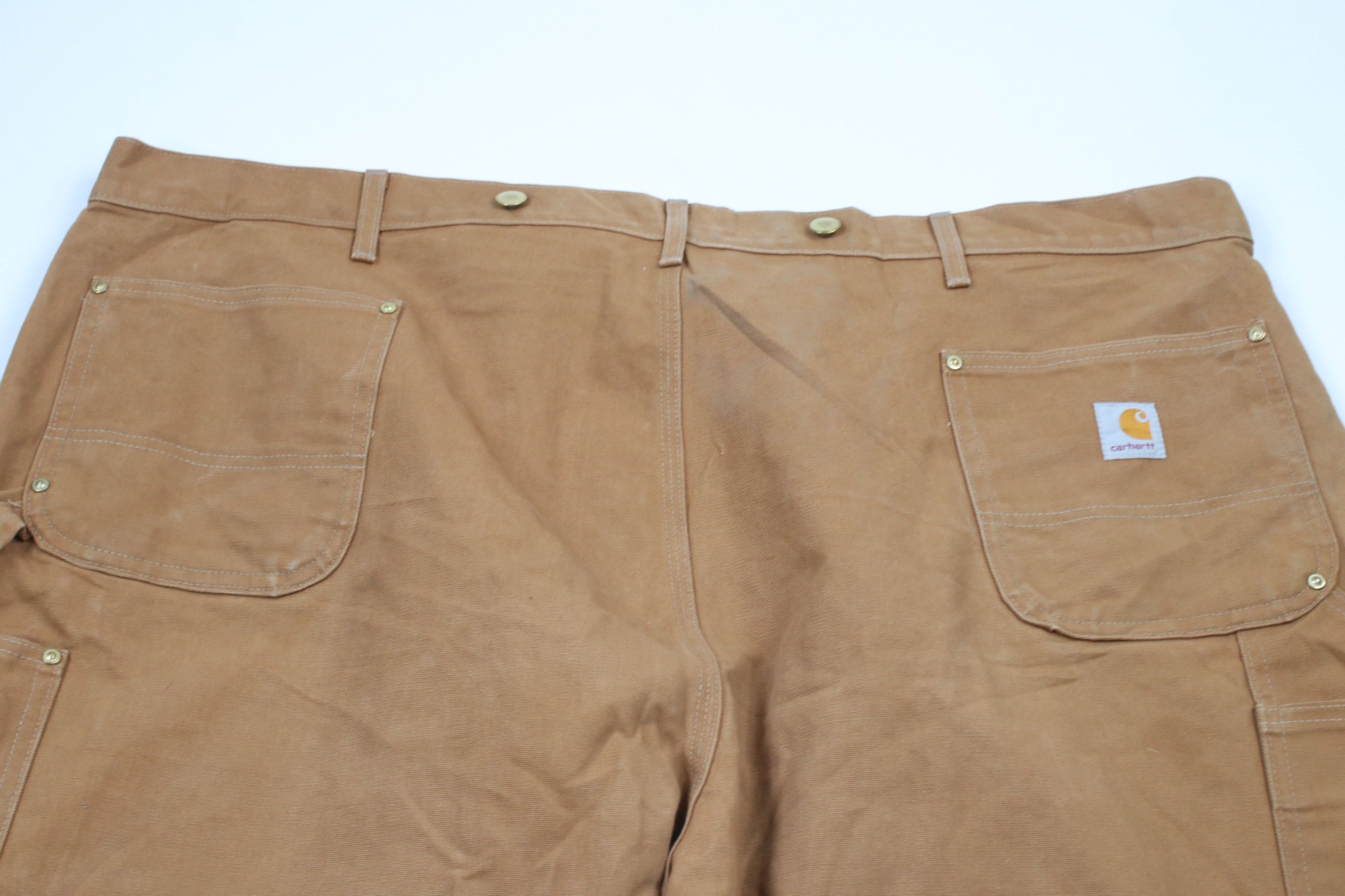 Carhartt × Vintage Carhartt Heavyweight Loose Wide Leg Double Knee Pants USA Size US 44 / EU 60 - 10 Thumbnail