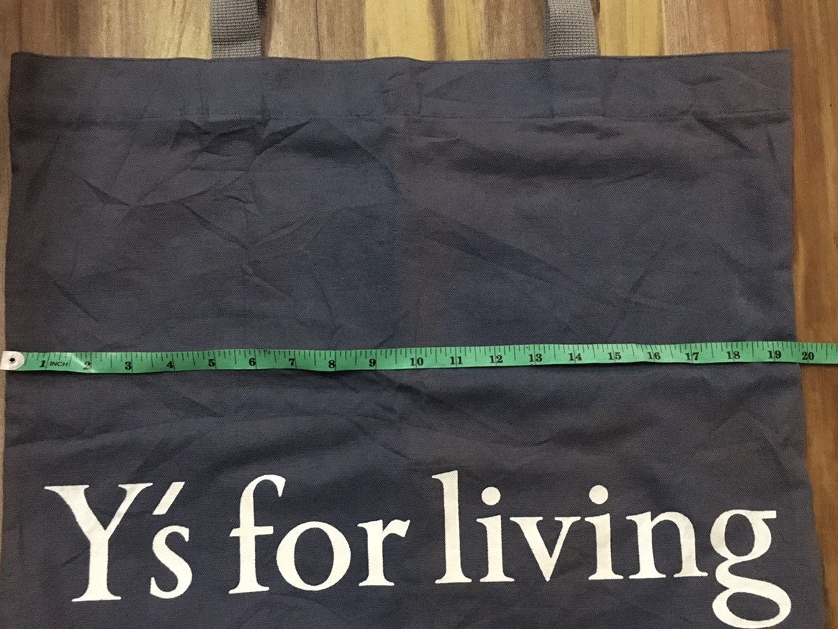 Yohji Yamamoto Yohji Yamamoto Tote Bag Big Logo Canvas Size ONE SIZE - 9 Thumbnail