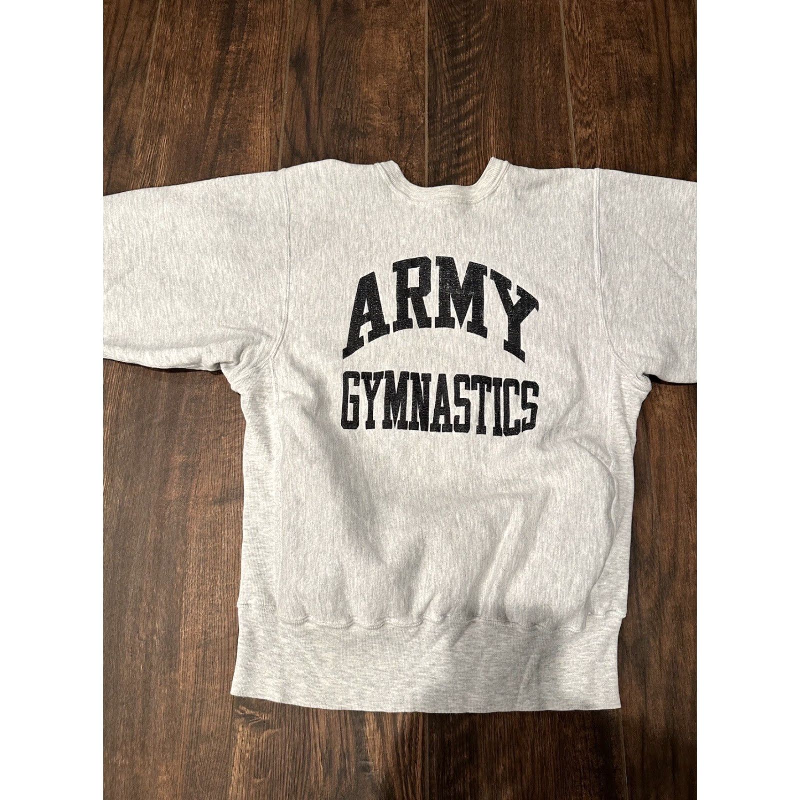 Champion VINTAGE Champion Reverse Weave Sweatshirt Us Army Gymnastics Size L Gray Reversible Men's Mens Size US L / EU 52-54 / 3 - 4 Thumbnail
