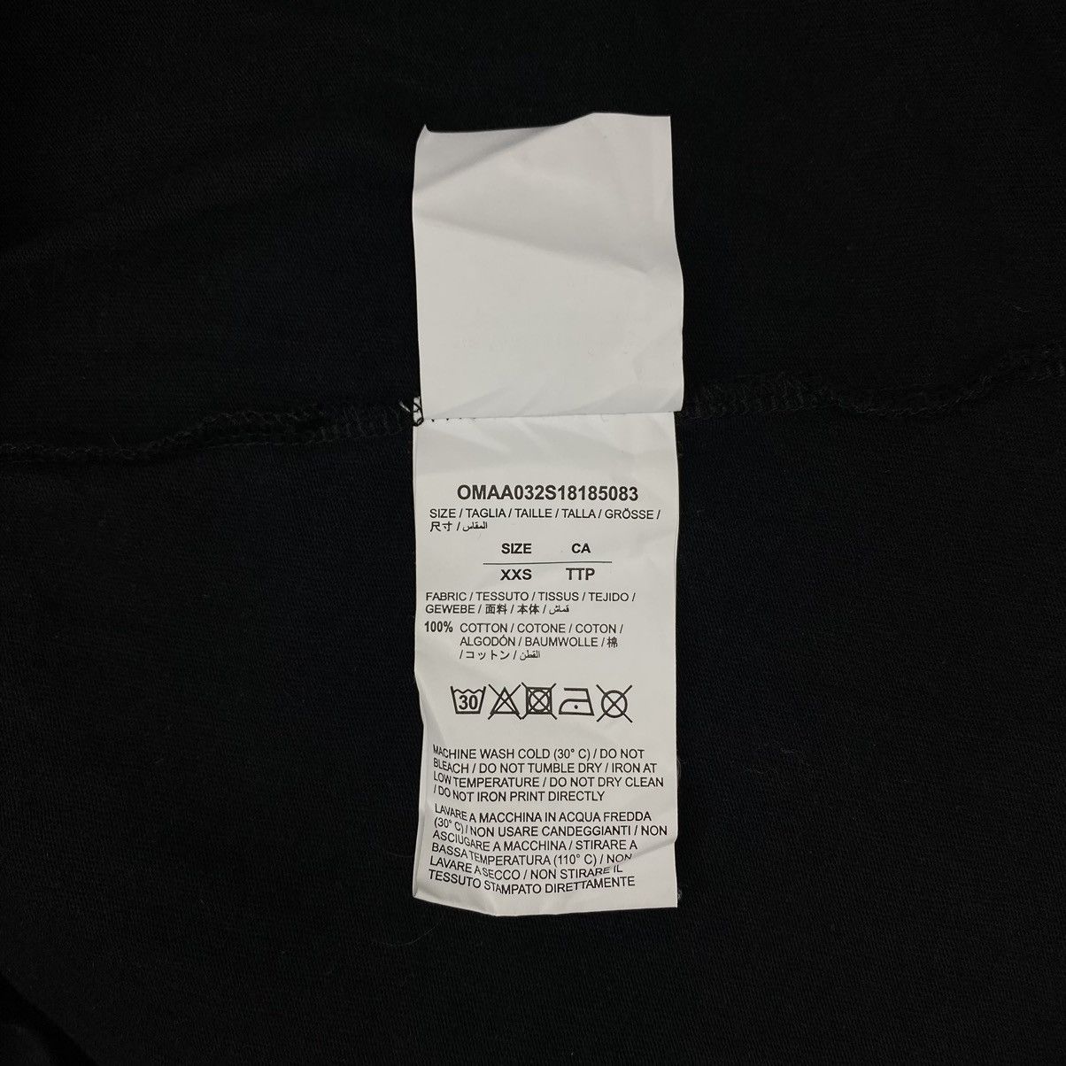 Off-White Off White Moto Spliced Tee Size US XXS / EU 40 - 9 Thumbnail