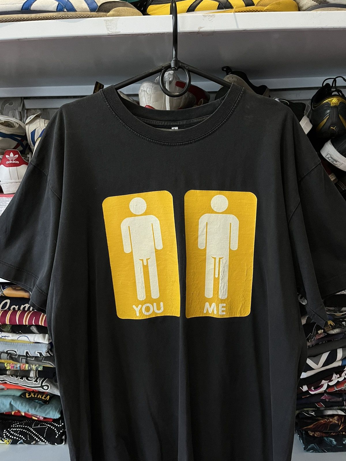 Vintage Vintage humor You Me tee Size US L / EU 52-54 / 3 - 2 Thumbnail