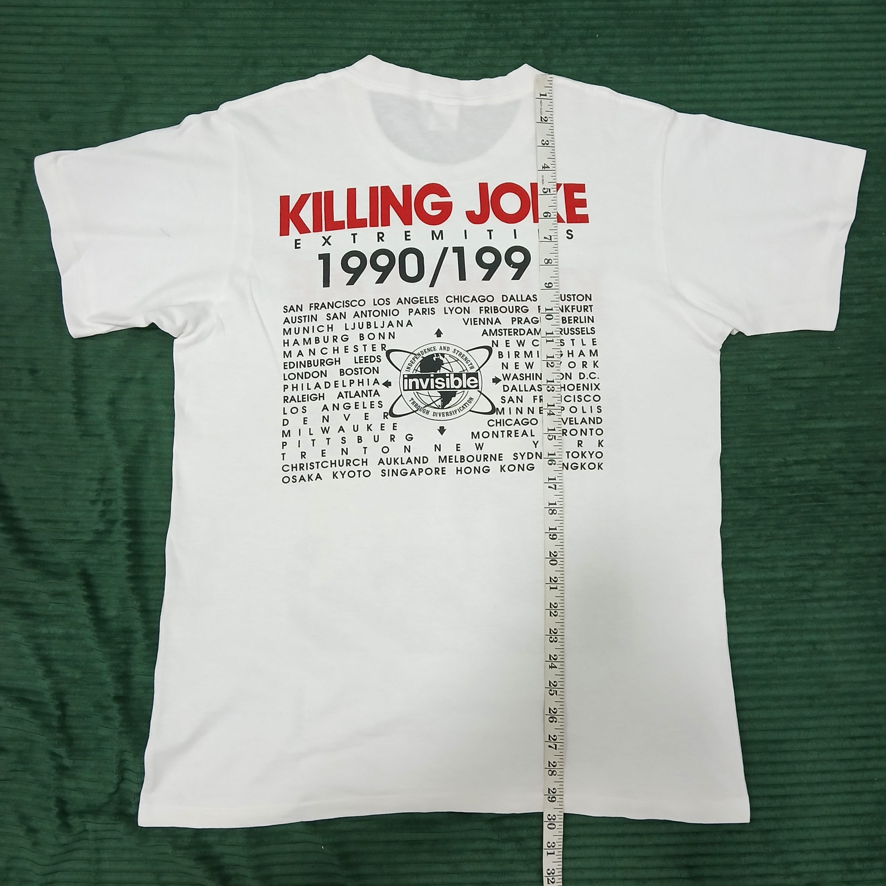 Vintage KILLING JOKE Band Vintage Tee 90's *Rare Size US L / EU 52-54 / 3 - 13 Thumbnail