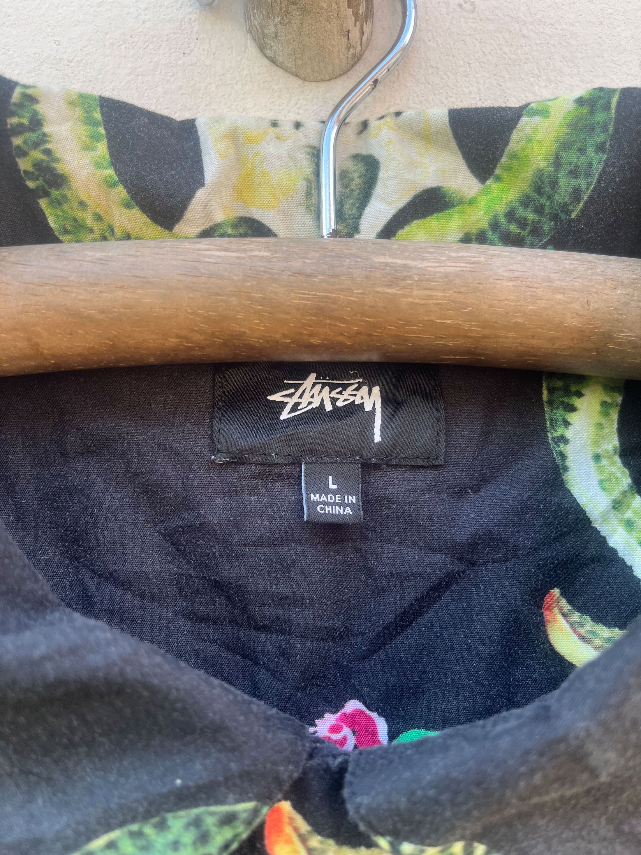 Stussy Stussy Skull Snake Aloha Hawaiian Hawaii Camp Skateboarding Size US L / EU 52-54 / 3 - 3 Thumbnail