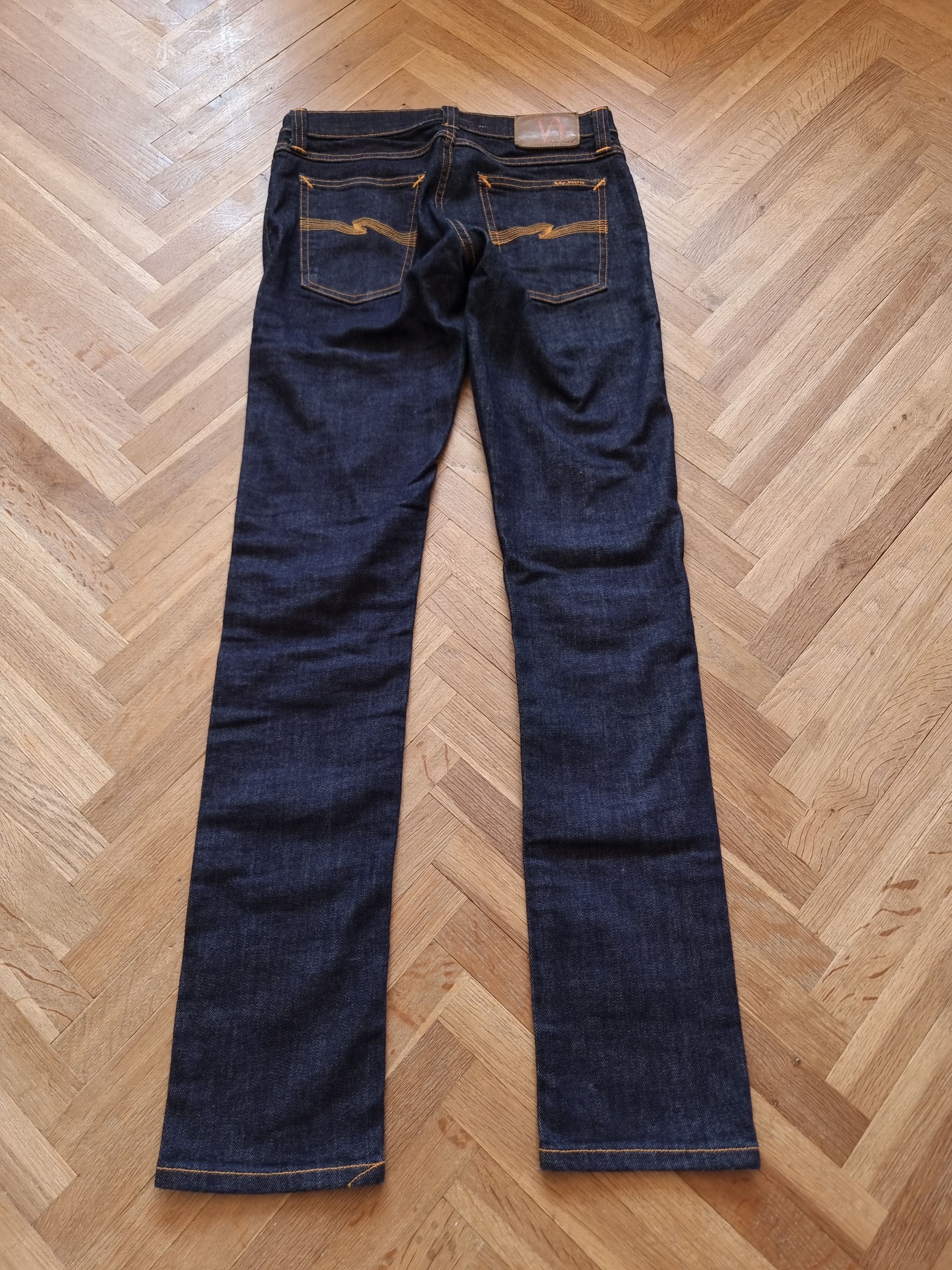 Nudie Jeans Nudie Selvedge Indigo Blue Denim Jeans Size US 29 - 2 Thumbnail