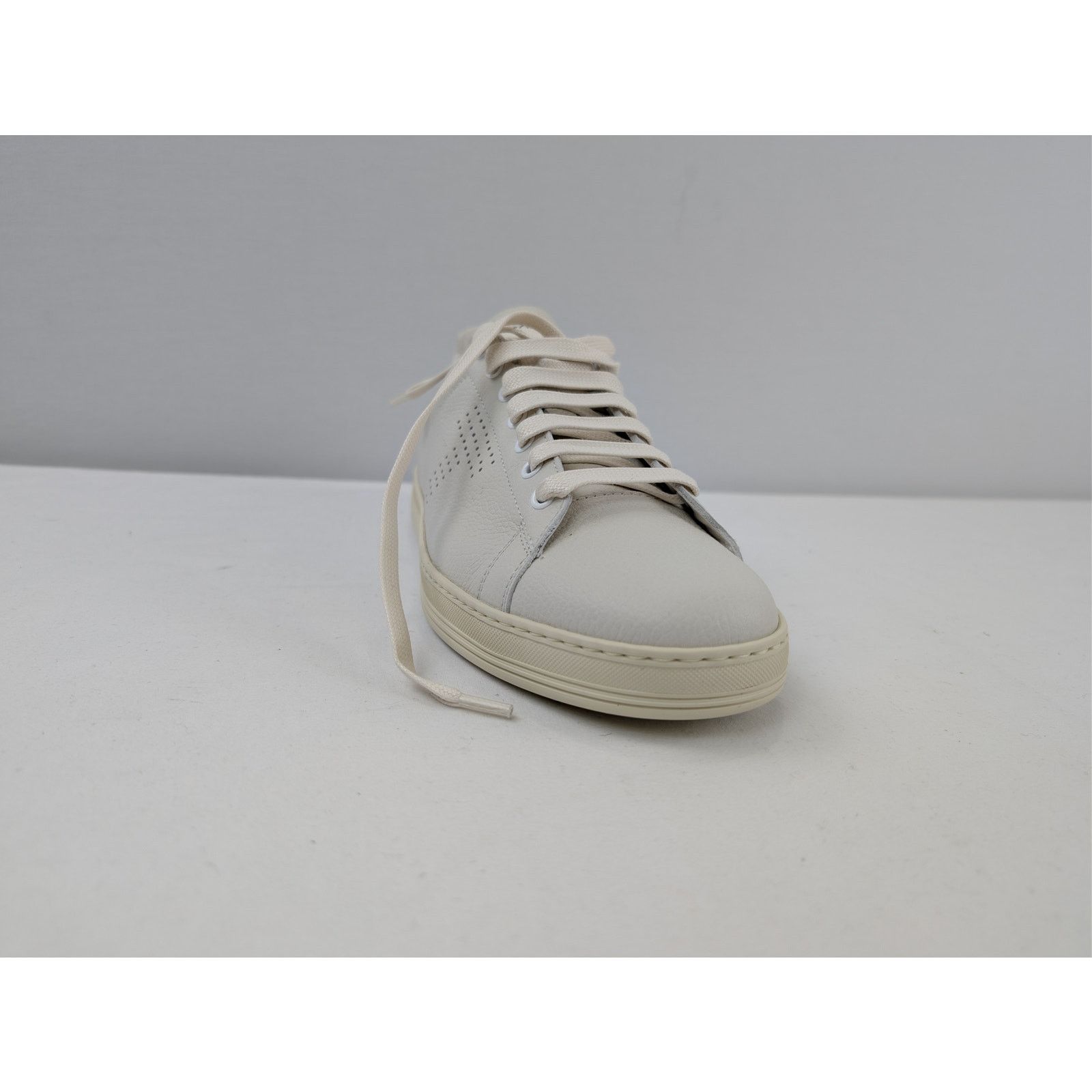 Tom Ford o1rshd1 Low Top Sneakers Shoe in White 8.5 TF Size US 8.5 / EU 41-42 - 2 Thumbnail