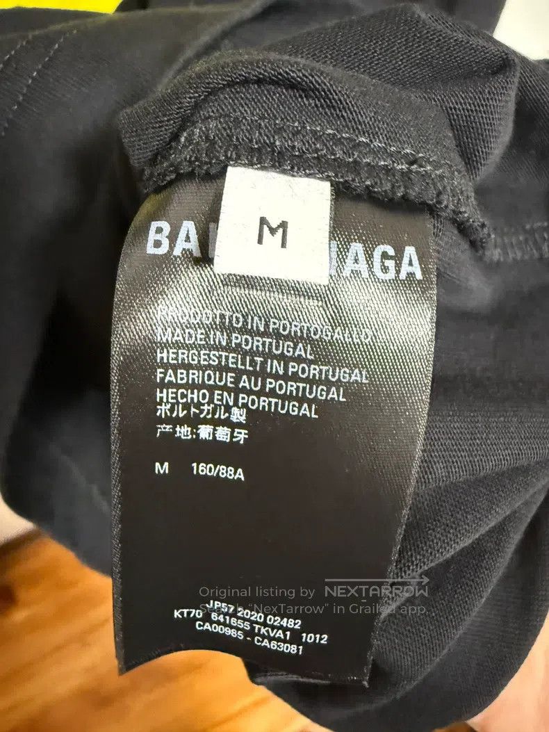Balenciaga Balenciaga Dissolved Smiley Face T-Shirt Size US M / EU 48-50 / 2 - 3 Thumbnail