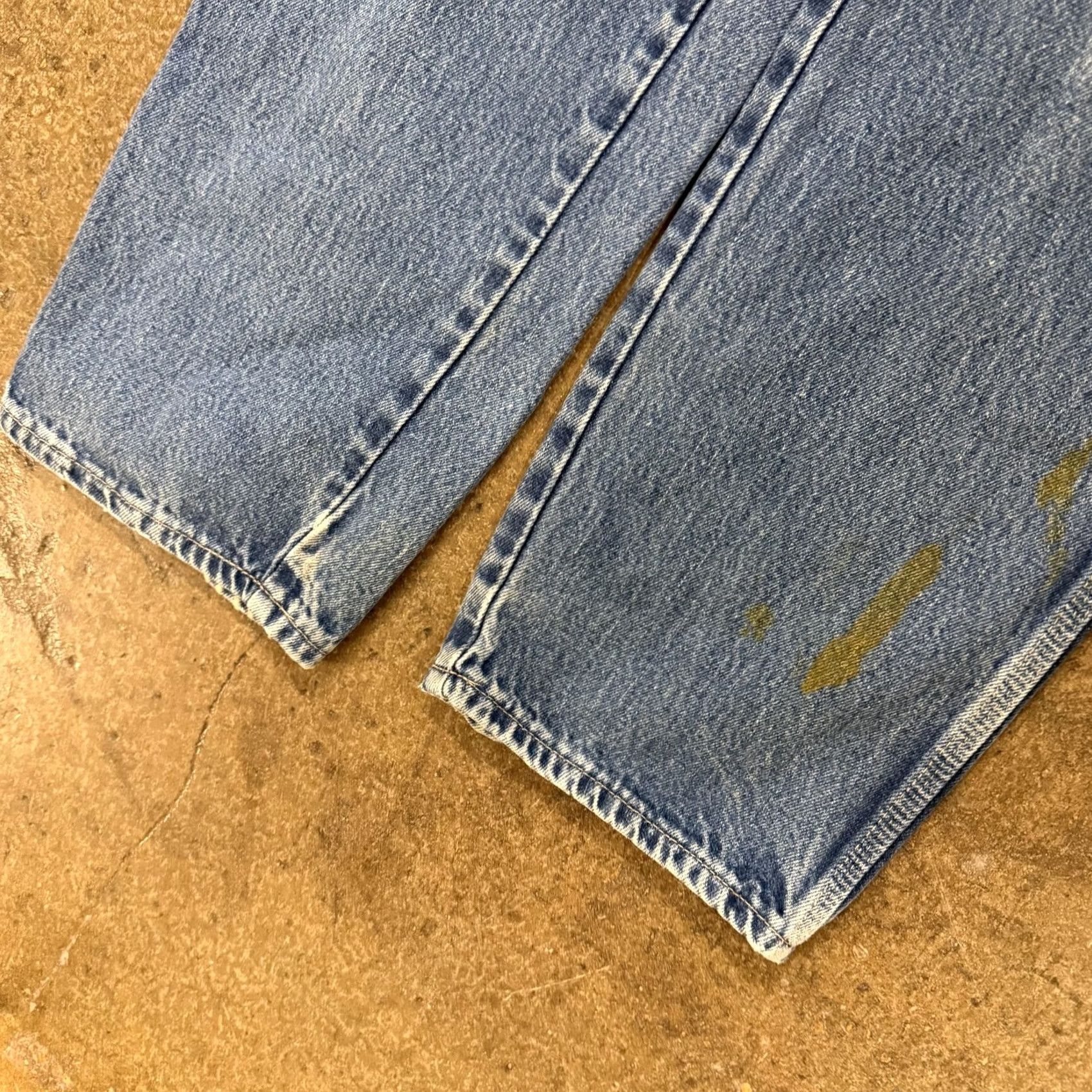Dickies Dickies Jeans Carpenter Relaxed Fit 34x32 Blue Medium Wash Denim Workwear Men Vintage No Size US 34 / EU 50 - 7 Thumbnail