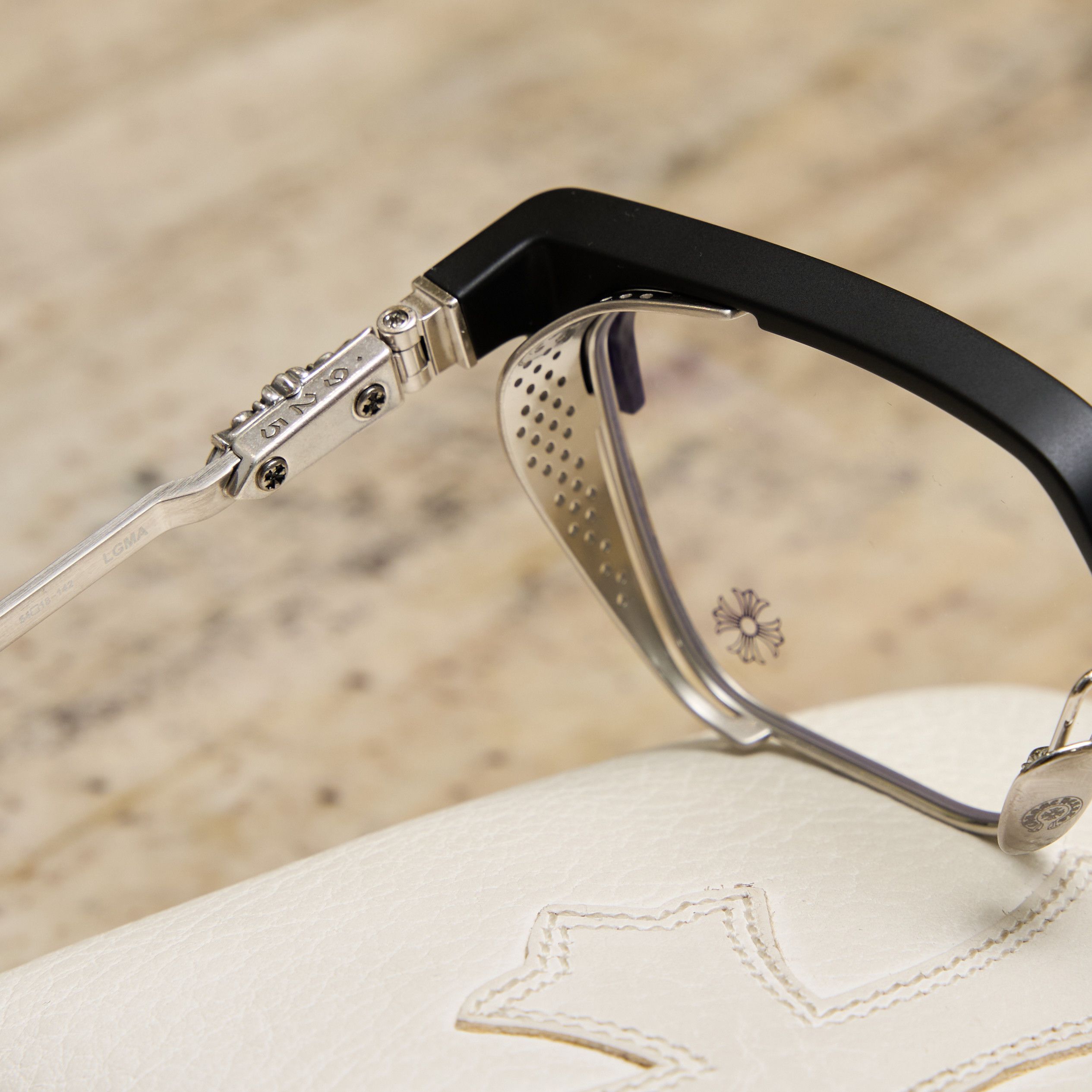 Chrome Hearts CHROME HEARTS LGMA Matte Black/Brushed Silver Size ONE SIZE - 8 Thumbnail