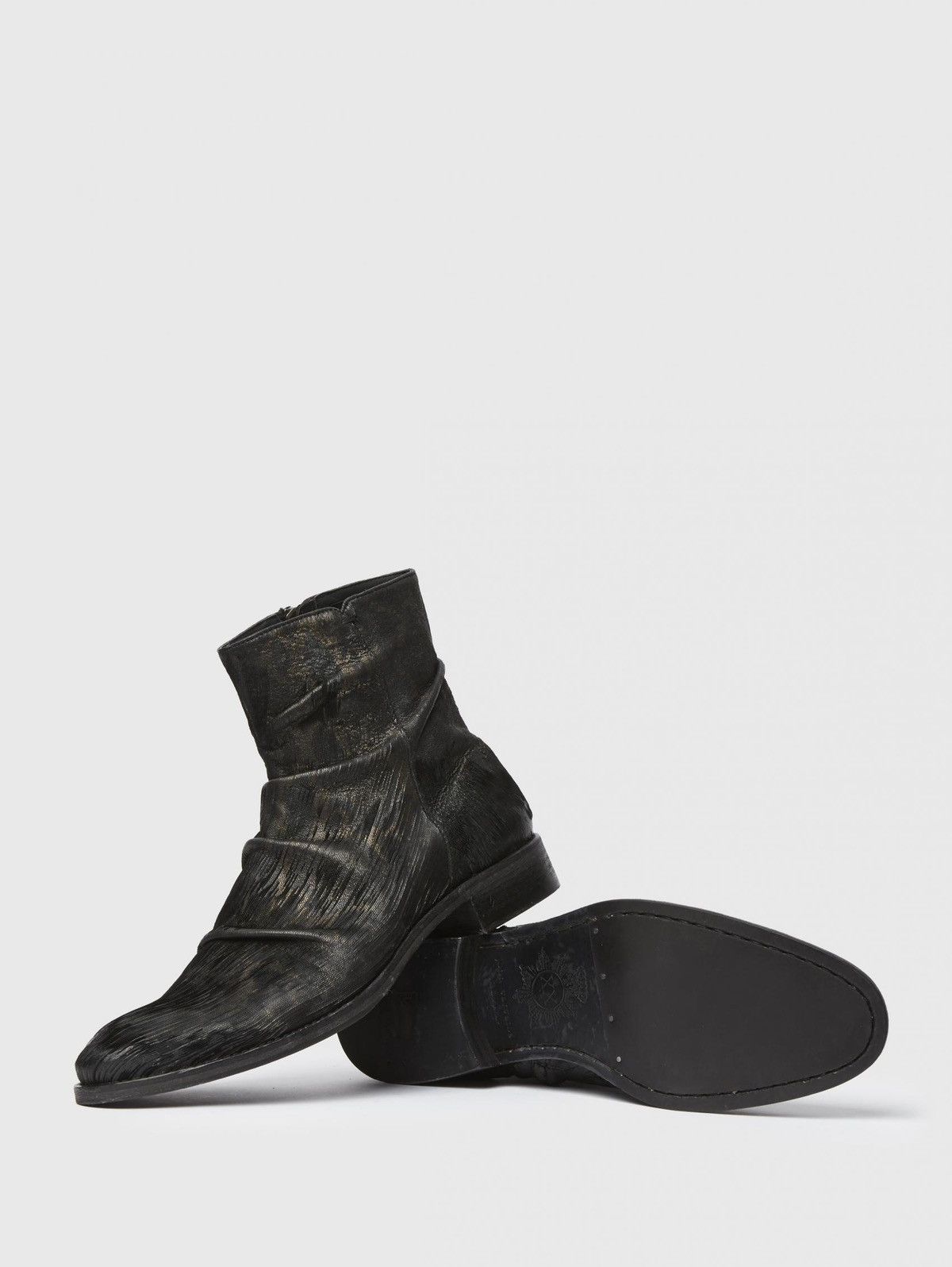 John Varvatos Morrison Scored Leather Boot. 12 Size US 12 / EU 45 - 6 Thumbnail