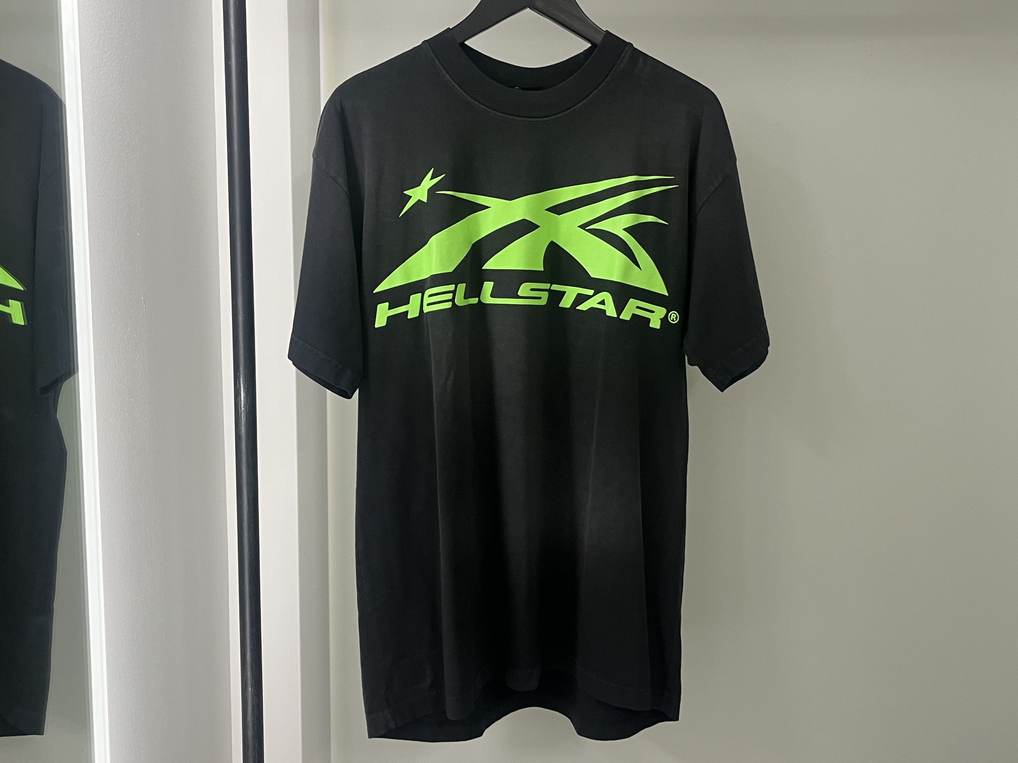 HELLSTAR Hellstar Sports Lime Green Gel Tee Size US S / EU 44-46 / 1 - 1 Thumbnail