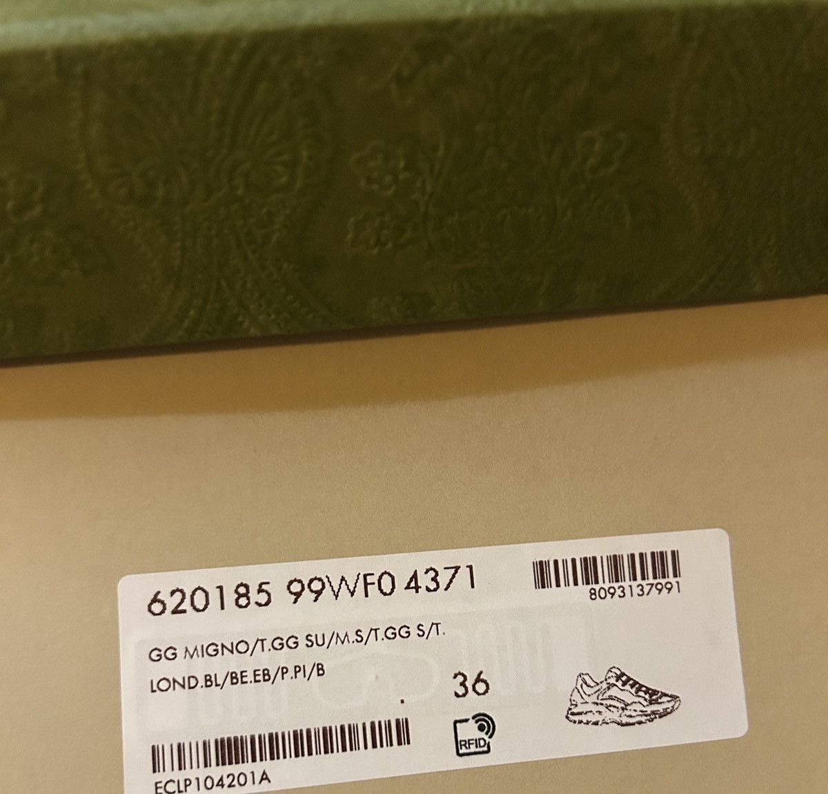 Gucci Gucci GG Supreme Rhyton Sneaker Size US 6 / IT 36 - 6 Thumbnail