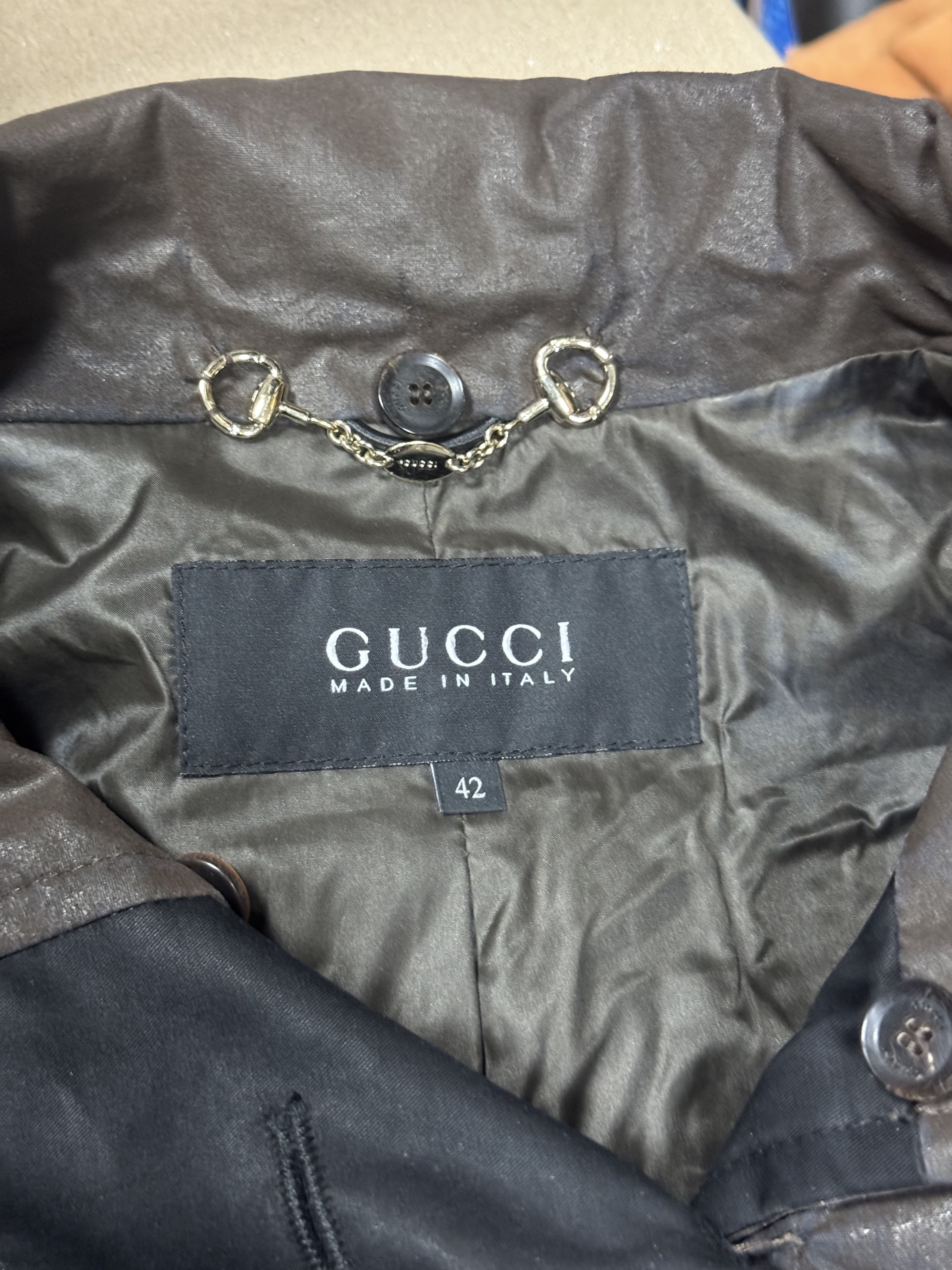 Gucci Gucci vintage rare light coat jacket luxury Size M / US 6-8 / IT 42-44 - 25 Thumbnail