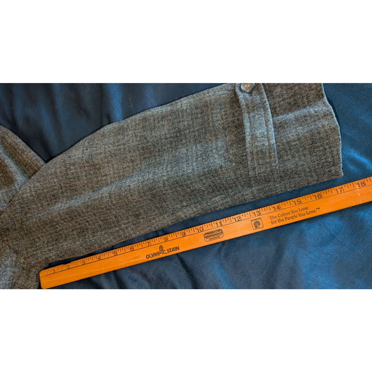 London Fog Vintage Thorobred Wool Overcoat Grodins Skinner Satin 48 Size US L / EU 52-54 / 3 - 9 Thumbnail