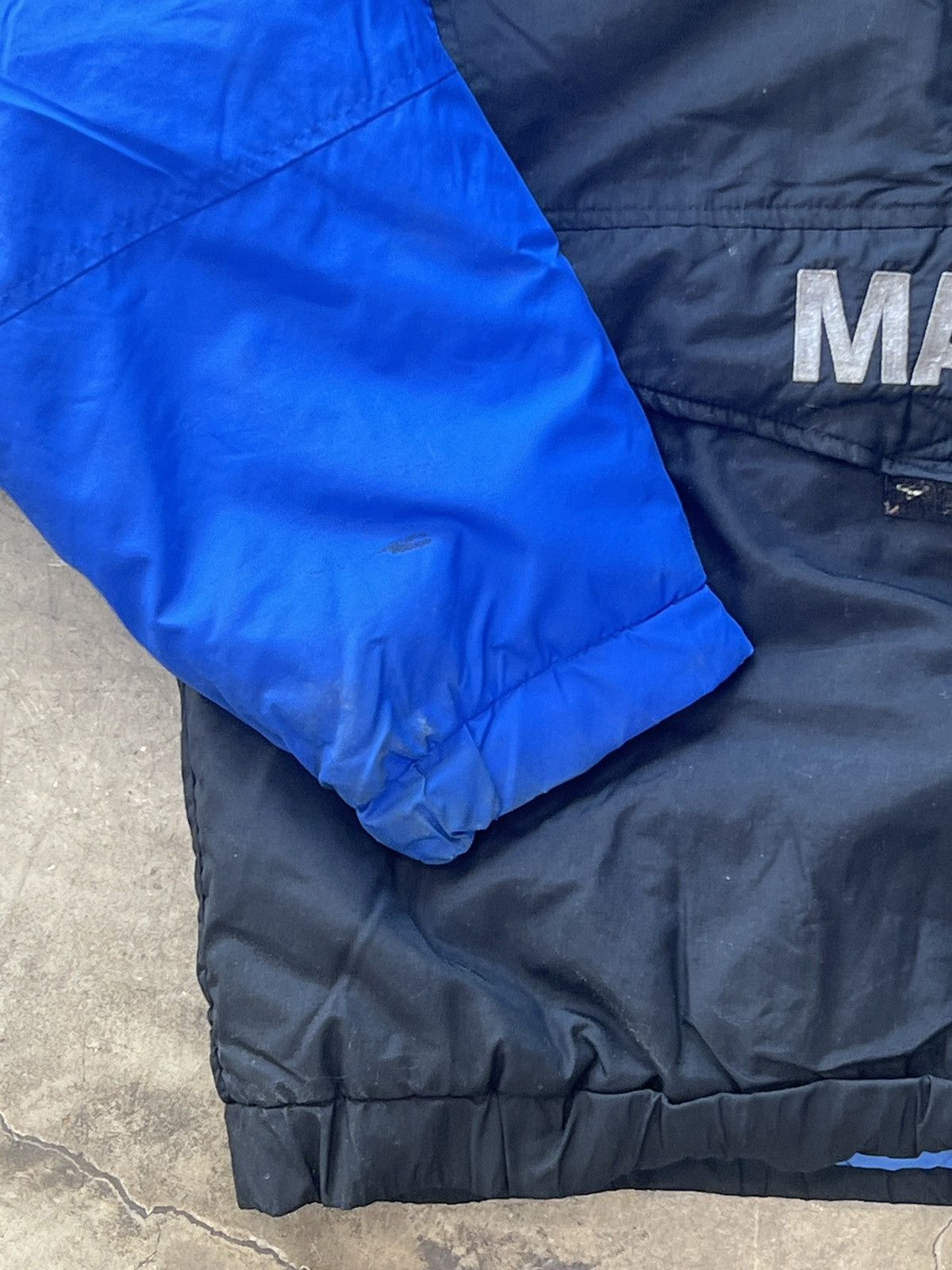 NBA × Vintage Vintage 90s Orlando Magic Logo 7 Quater Zip Up Jacket XL Size US XL / EU 56 / 4 - 8 Thumbnail