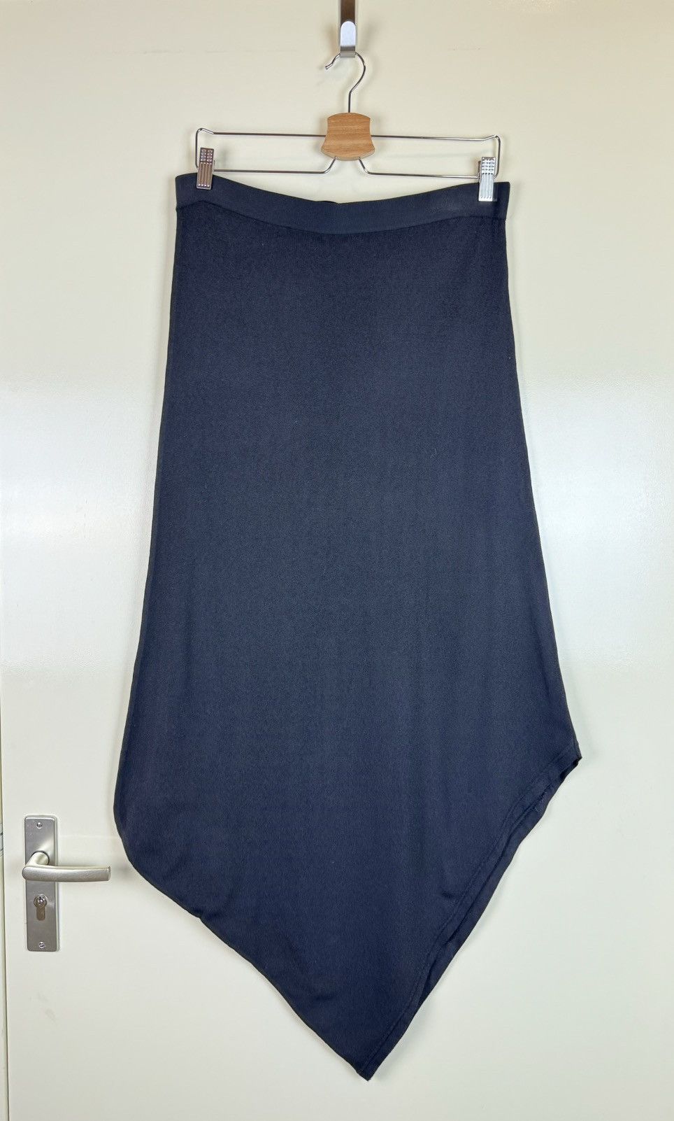 OSKA Ischiko by Oska black asymmetric architectural gothic skirt Size 28" / US 6 / IT 42 - 1 Thumbnail