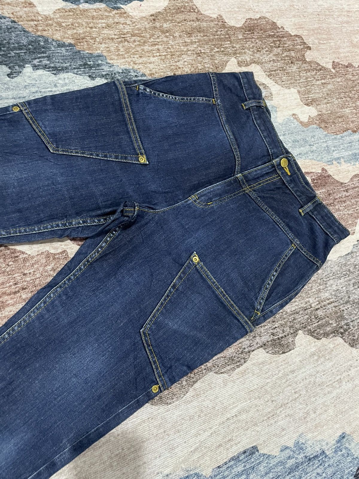 mercibeaucoup Issey Miyake Mercibeaucoup Avant Garde Skinny Jeans Size US 29 - 6 Thumbnail