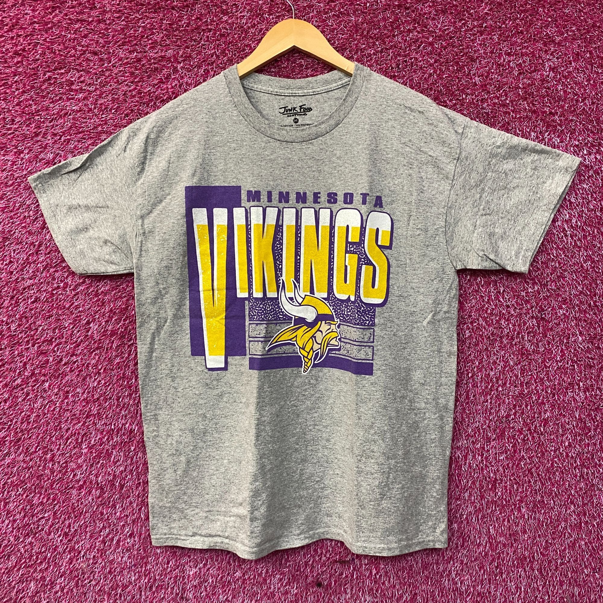 Junk Food Junk Food NFL Minnesota Vikings Logo Complete T-Shirt Medium Size US M / EU 48-50 / 2 - 1 Thumbnail
