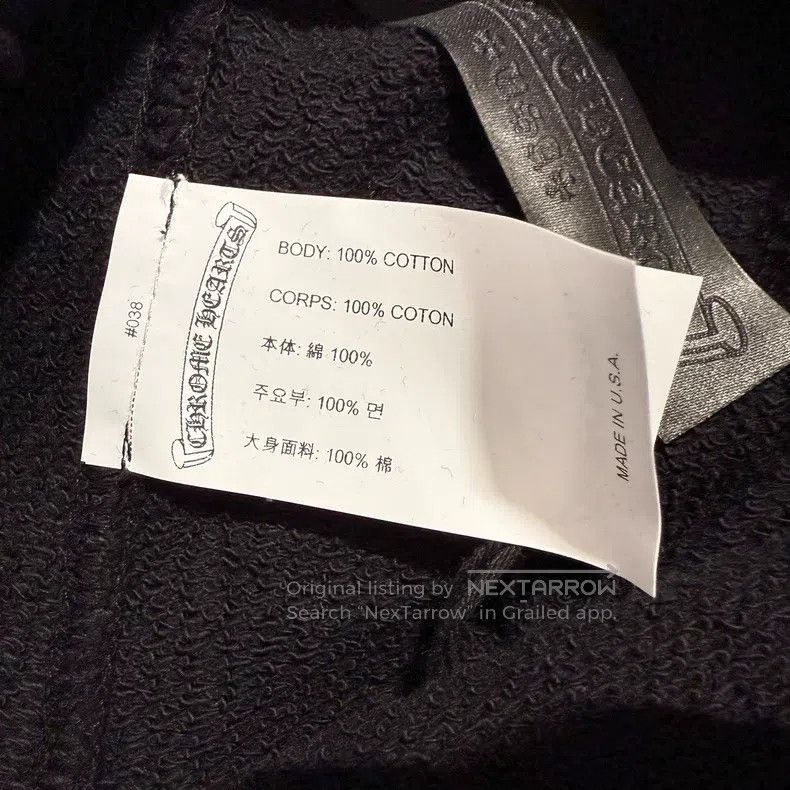 Chrome Hearts CHROME HEARTS Size S Flocking three-cross pants Size US 30 / EU 46 - 3 Thumbnail