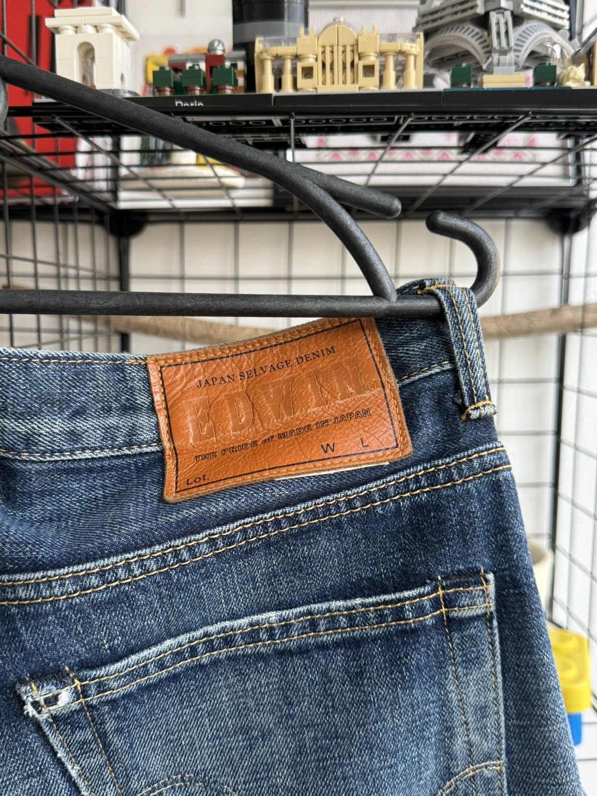 Edwin Vintage Edwin Selvedge Japan Denim Jeans Size US 30 / EU 46 - 5 Thumbnail